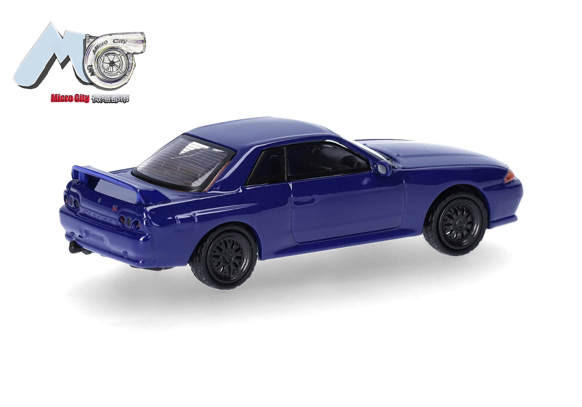 Herpa MicroCity 87MC000101 | Nissan Skyline GTR32 | blau | 1:87