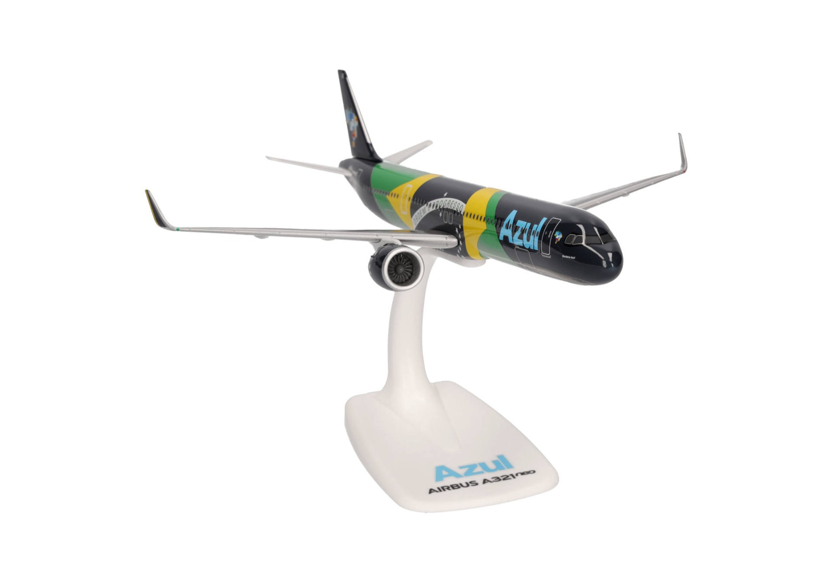 Herpa Wings SF 613682 | Azul Brazilian Airlines | Airbus A321neo | Brazilian Flag livery | PR-YJE | 1:200