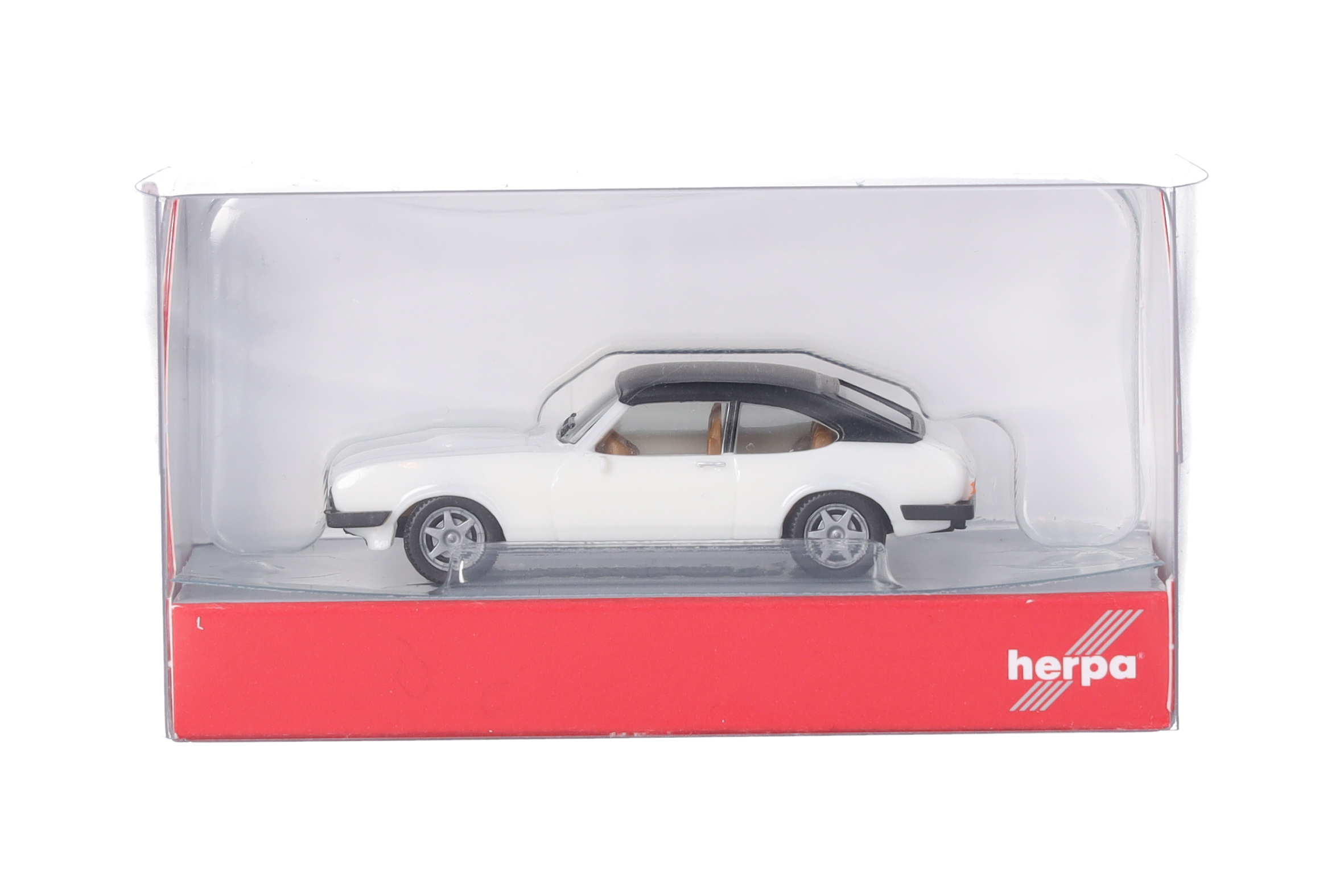 Herpa 420570-003 | Ford Capri | Vinyldach | diamantweiß | 1:87