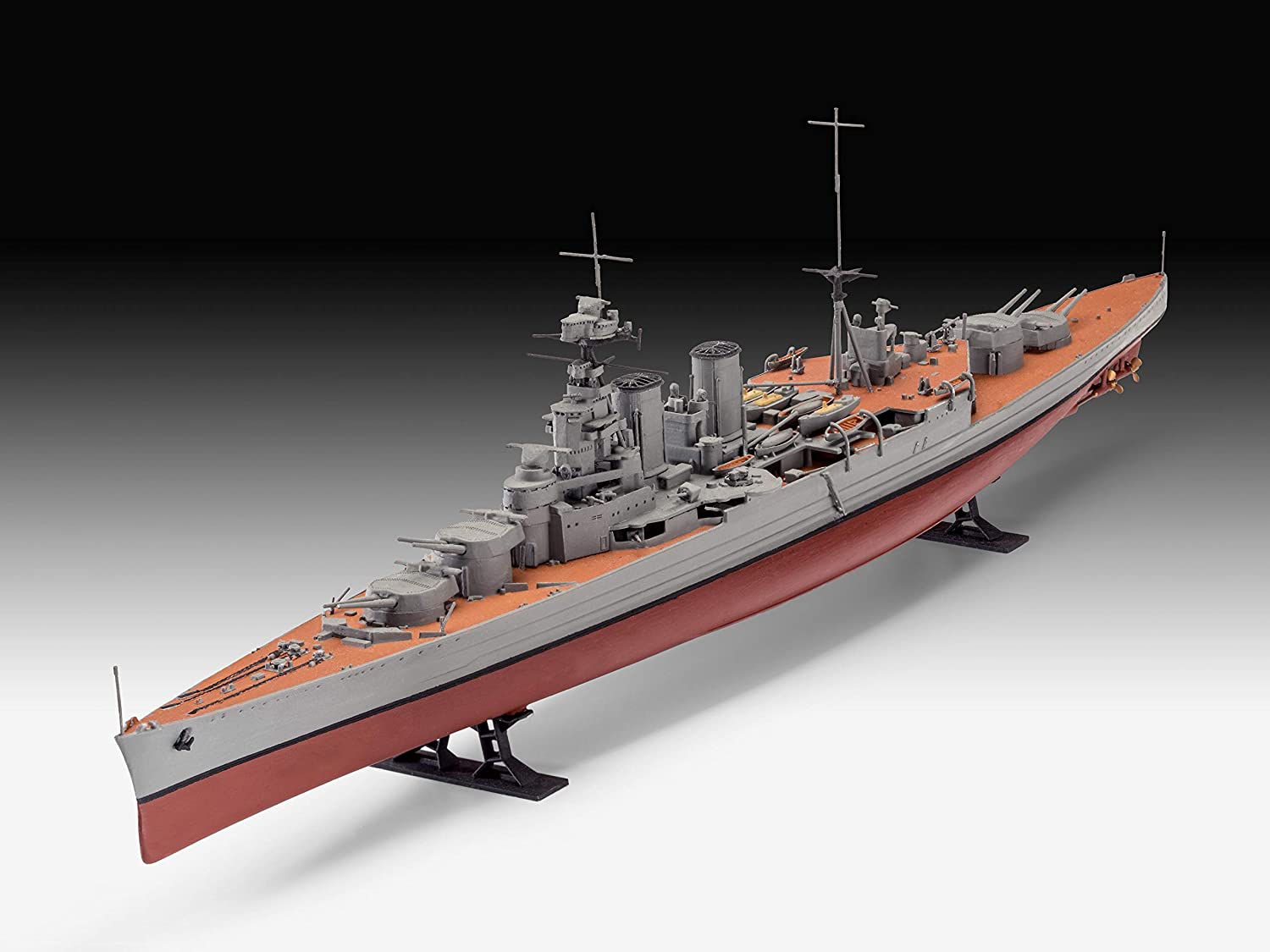 Revell 05174 - Limited Edition HMS HOOD (1:720) vs. BISMARCK (1:700)