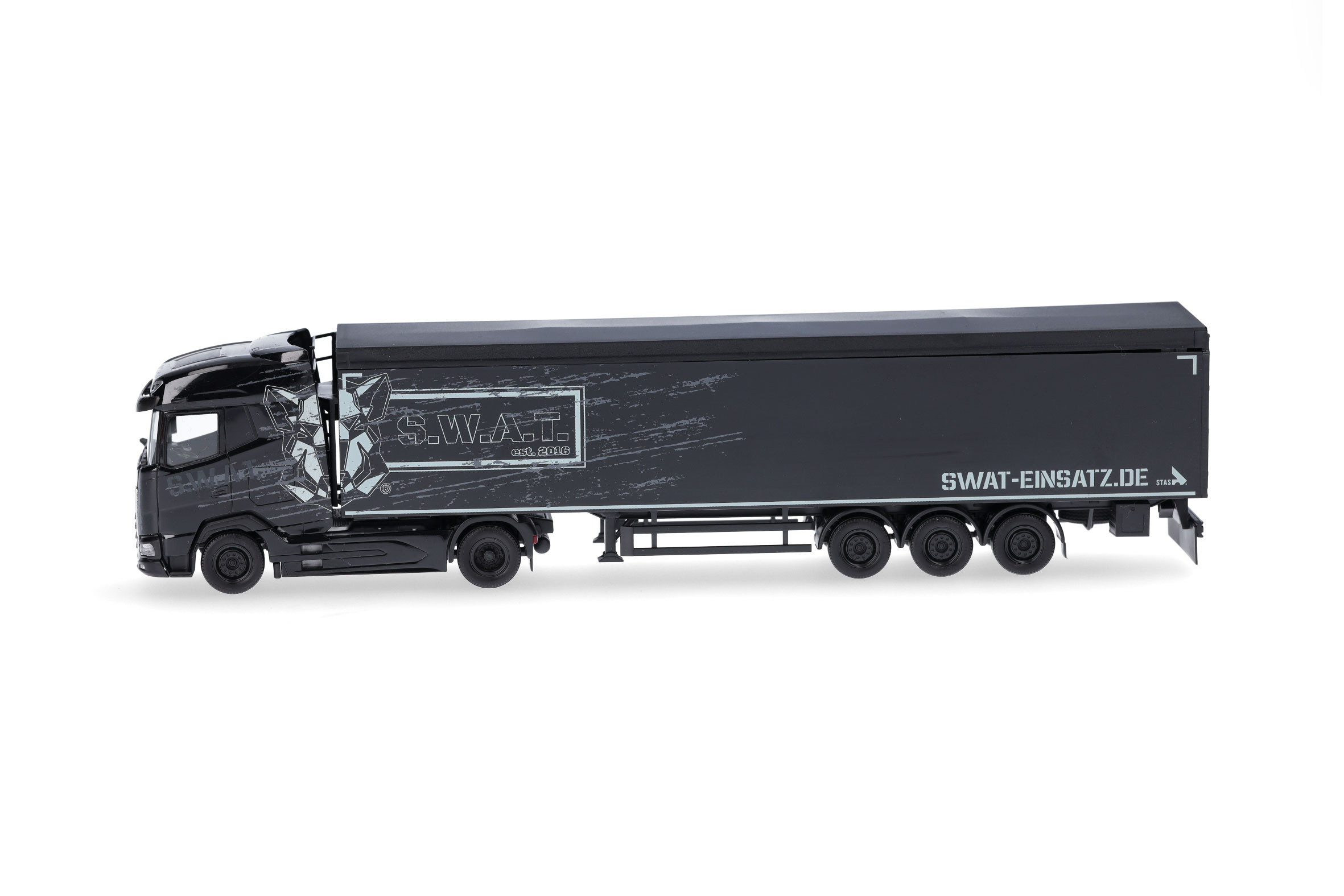 Herpa 317603 | DAF XG | Schubboden-Sattelzug | S.W.A.T  | 1:87