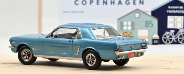 Norev 182800 | Ford Mustang Coupe 1965 | Twilight Türkis metallic | 1:18