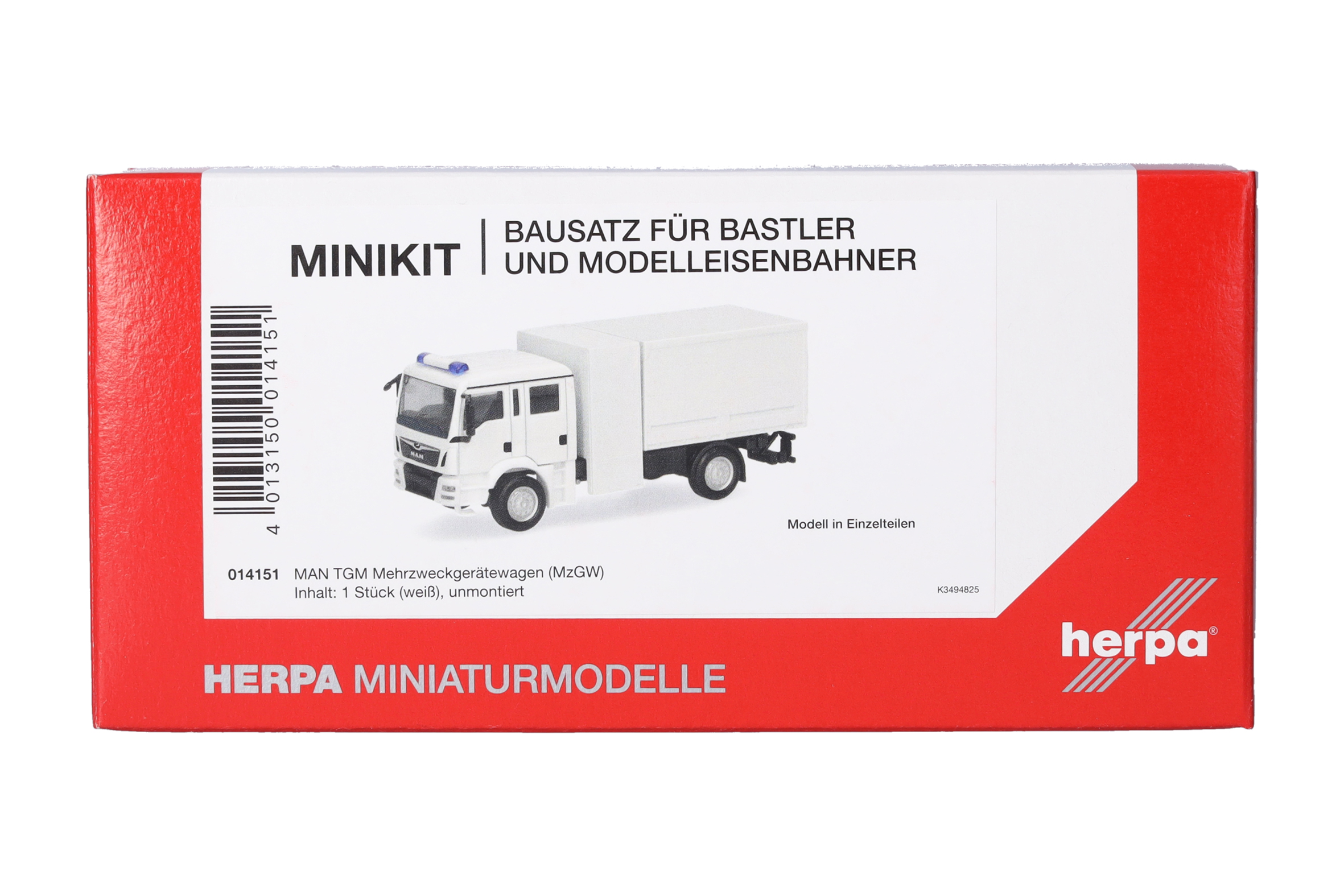 Herpa MiniKit 014151 | MAN TGM Mehrzweckgerätewagen (MzGW)  | 1:87