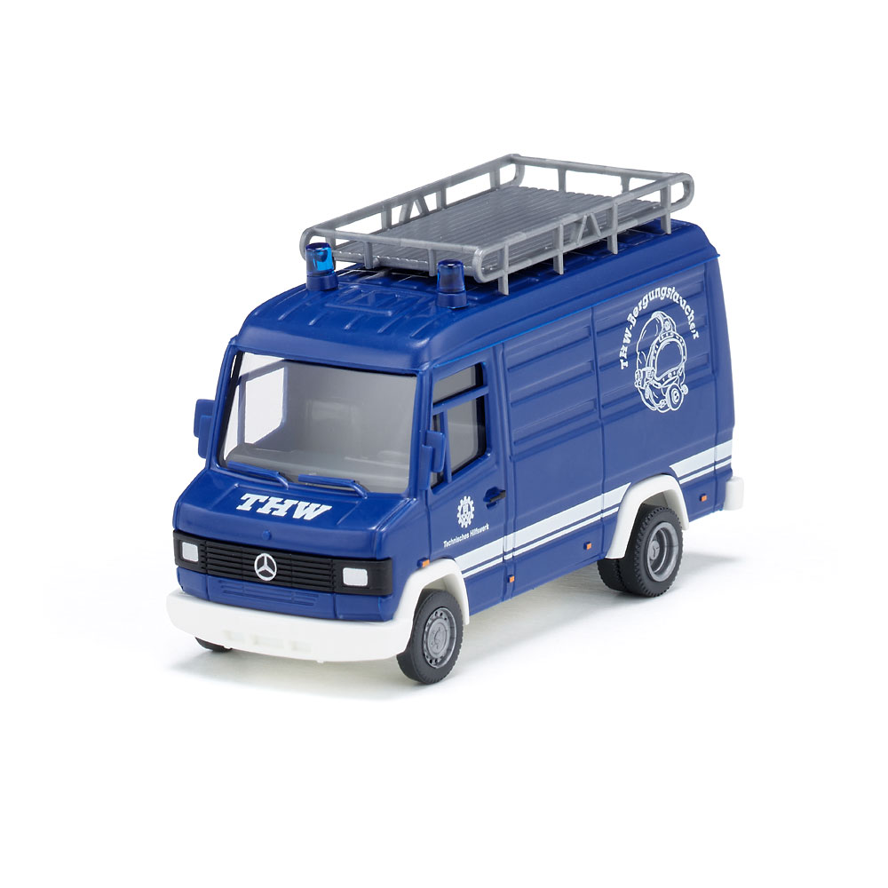 Wiking  027201 | MB 507 D | THW | Kastenwagen | 1:87