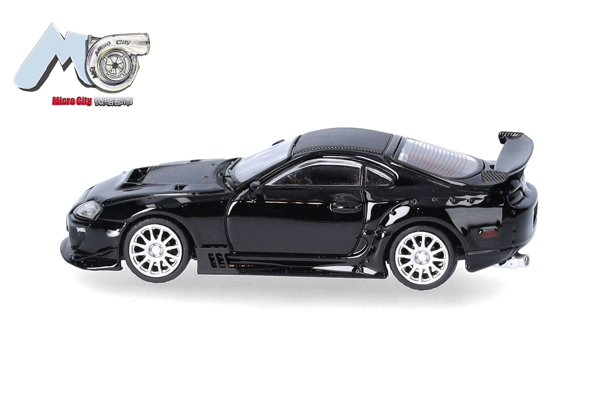 MicroCity 87MC000030 | Toyota Supra | schwarz (1993-2002) | 1:87