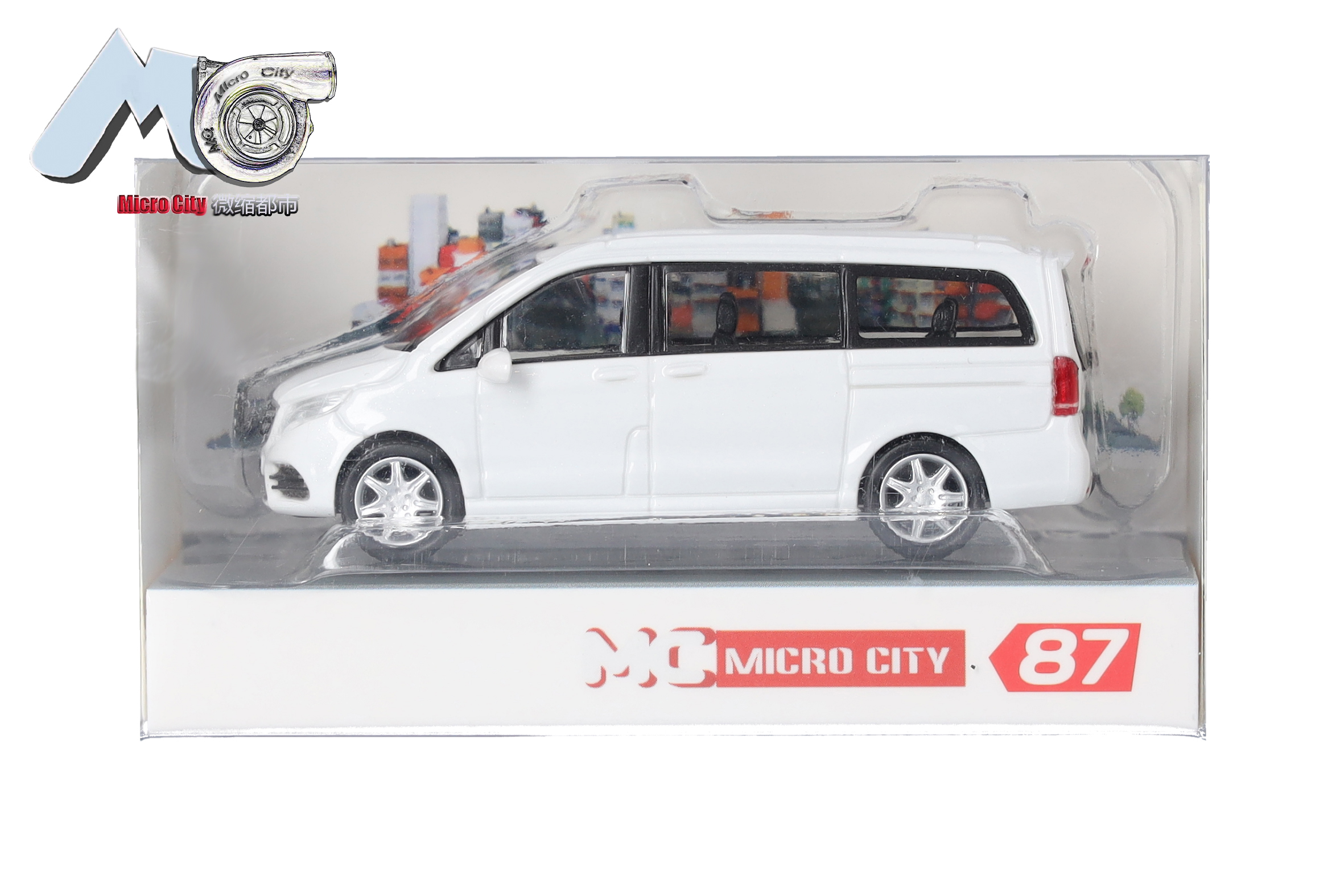 Herpa MicroCity 87MC000077 | Mercedes-Benz V-Klasse | weiß | 1:87