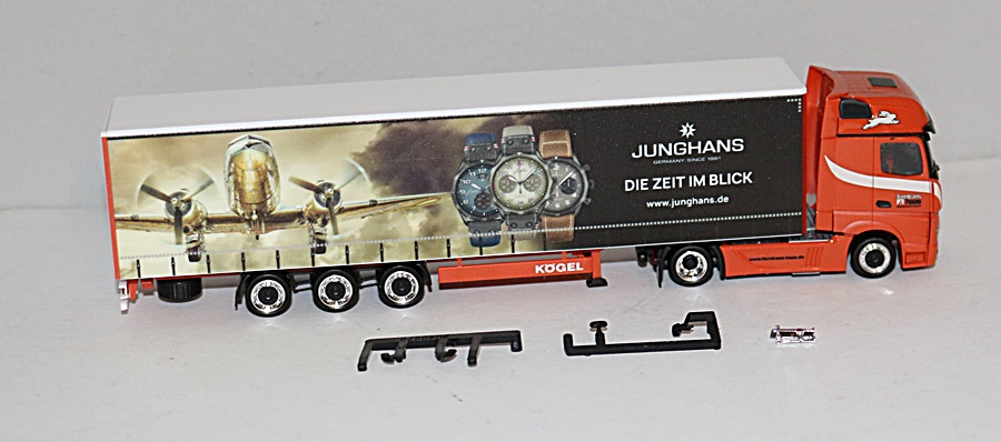 Herpa 956215 | MB Actros L Gigaspace Lowliner-Sattelzug | Ferntrans Haas/Junghans | 1:87