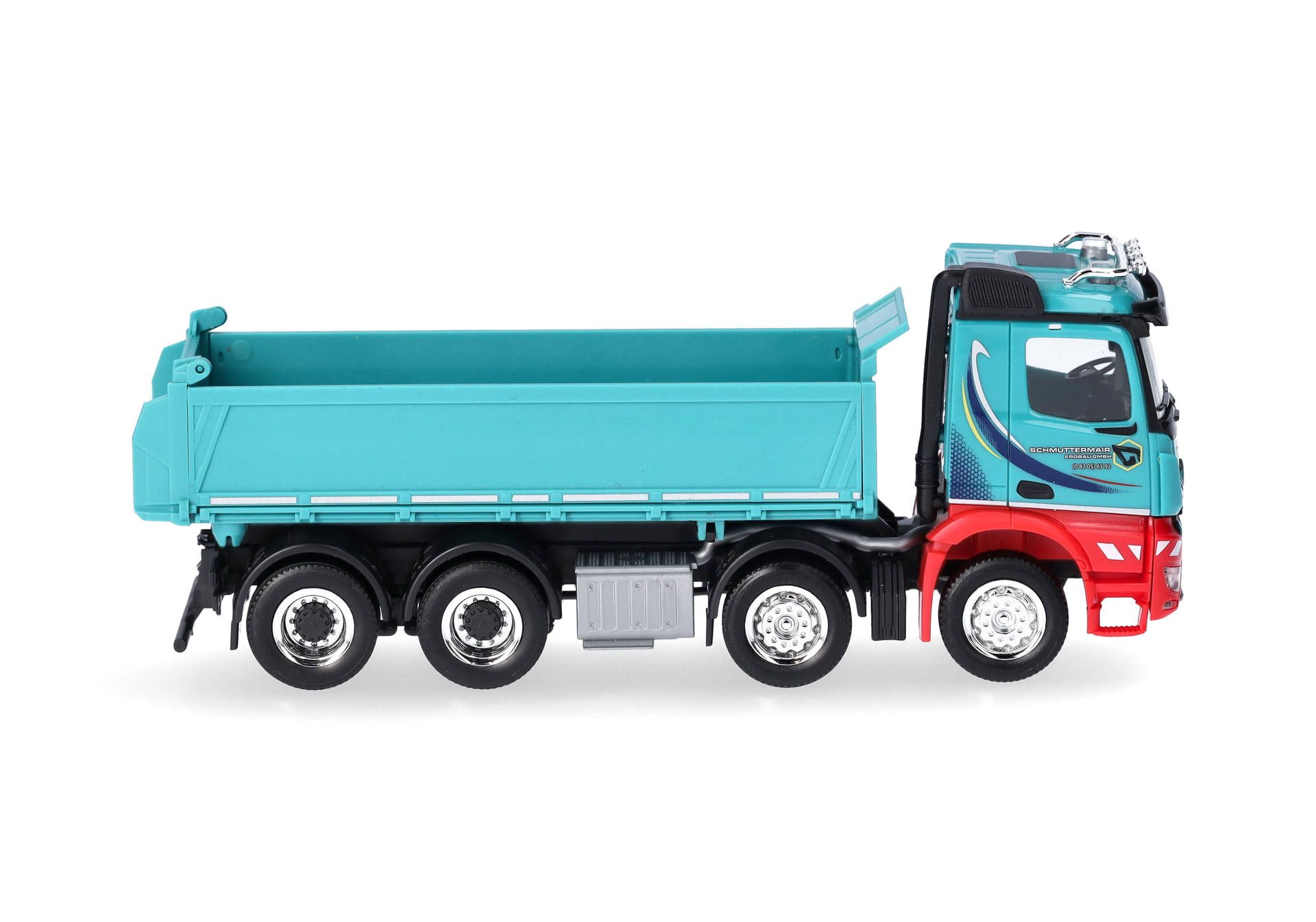Herpa 317566 | Mercedes-Benz Arocs M Dreiseitenkipper 4achs | Schmuttermair | 1:87