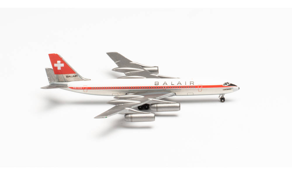 Herpa Wings 535175 - Balair Convair CV-990 - Coronado – HB-ICH. 1:500