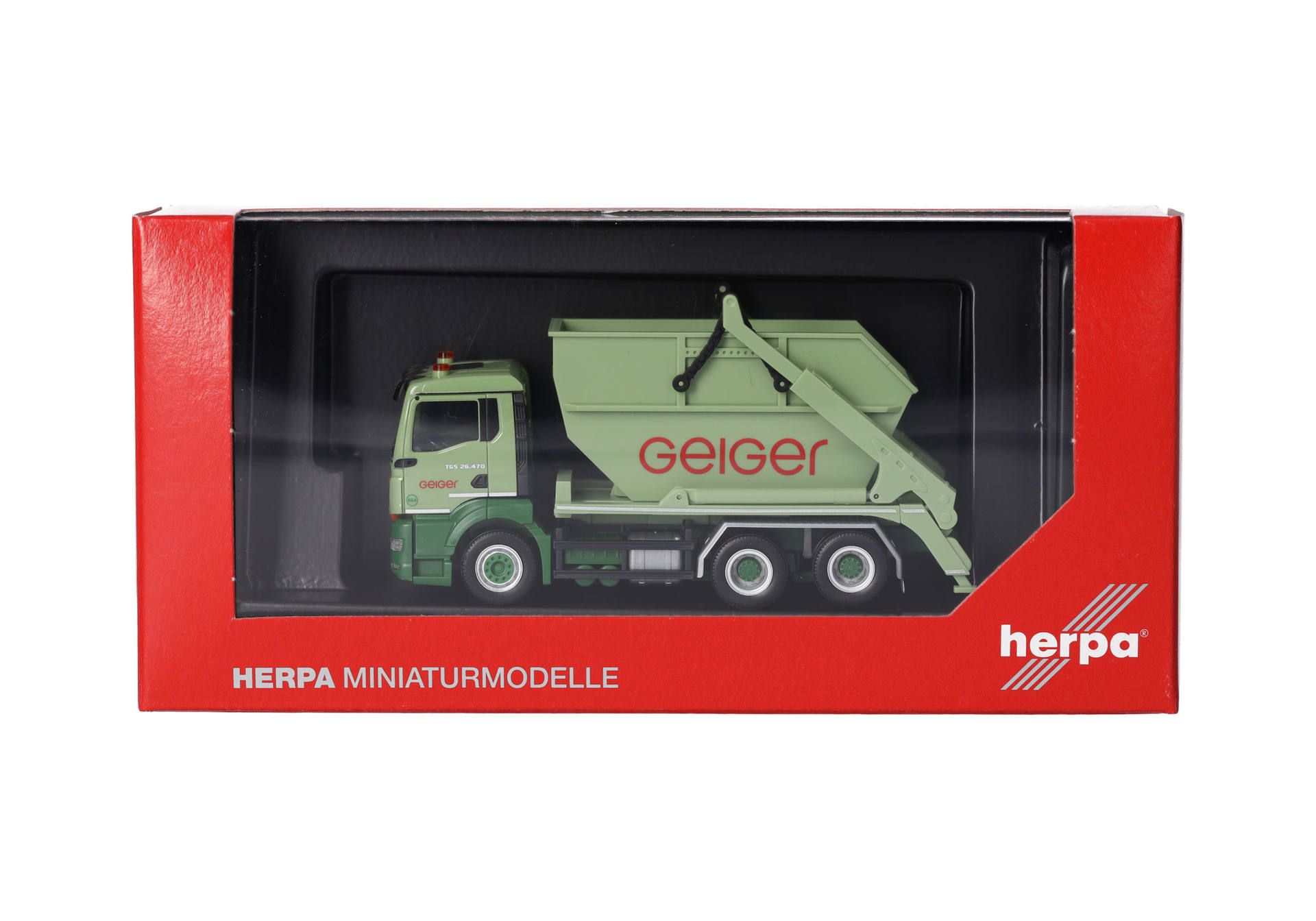 Herpa 317849 | MAN TGS Absetzkipper AK16 | Geiger | 1:87