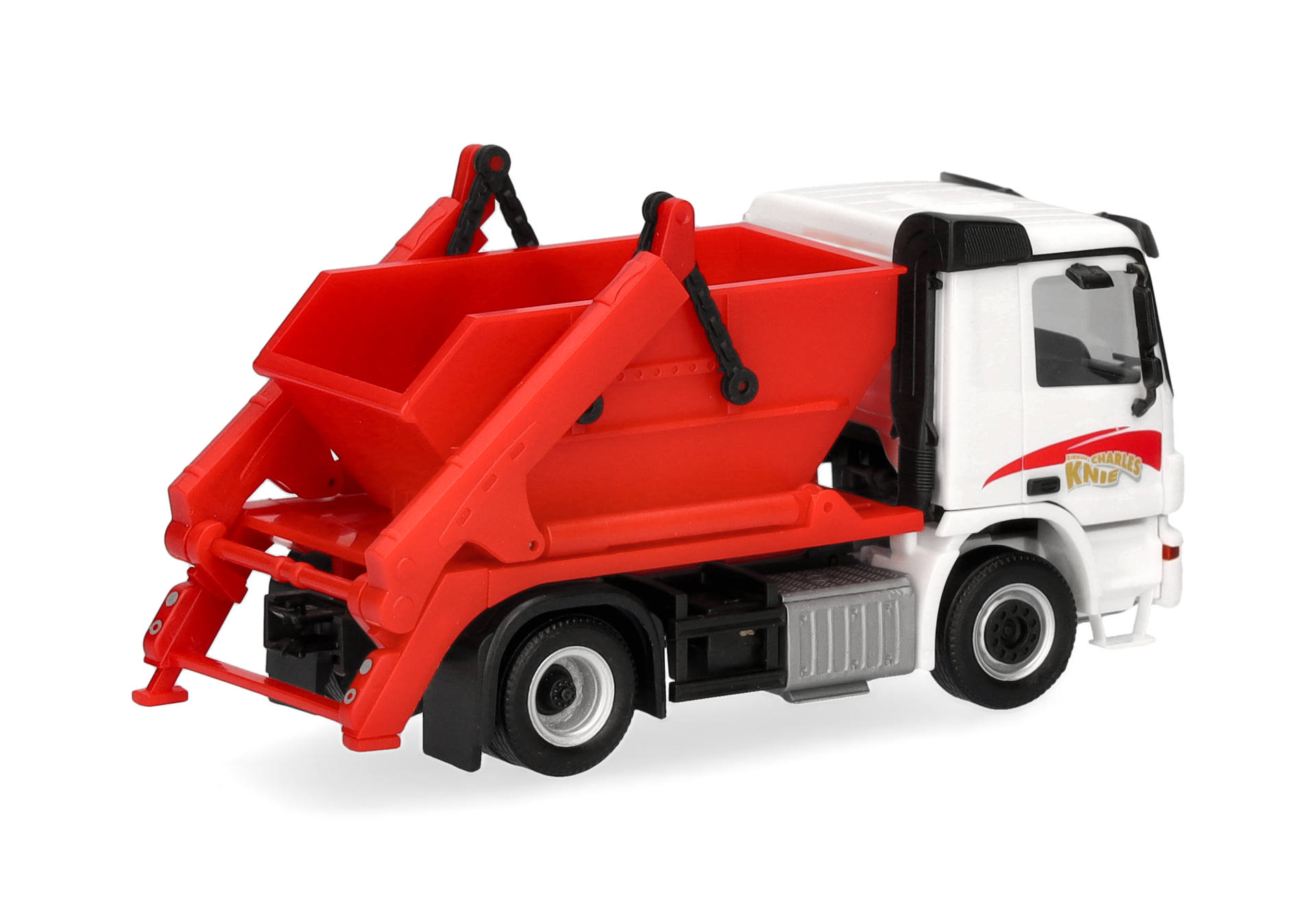 Herpa 319935 | MB Actros M 08 Meiller Absetzkipper AK12 | Zirkus Charles Knie | 1:87