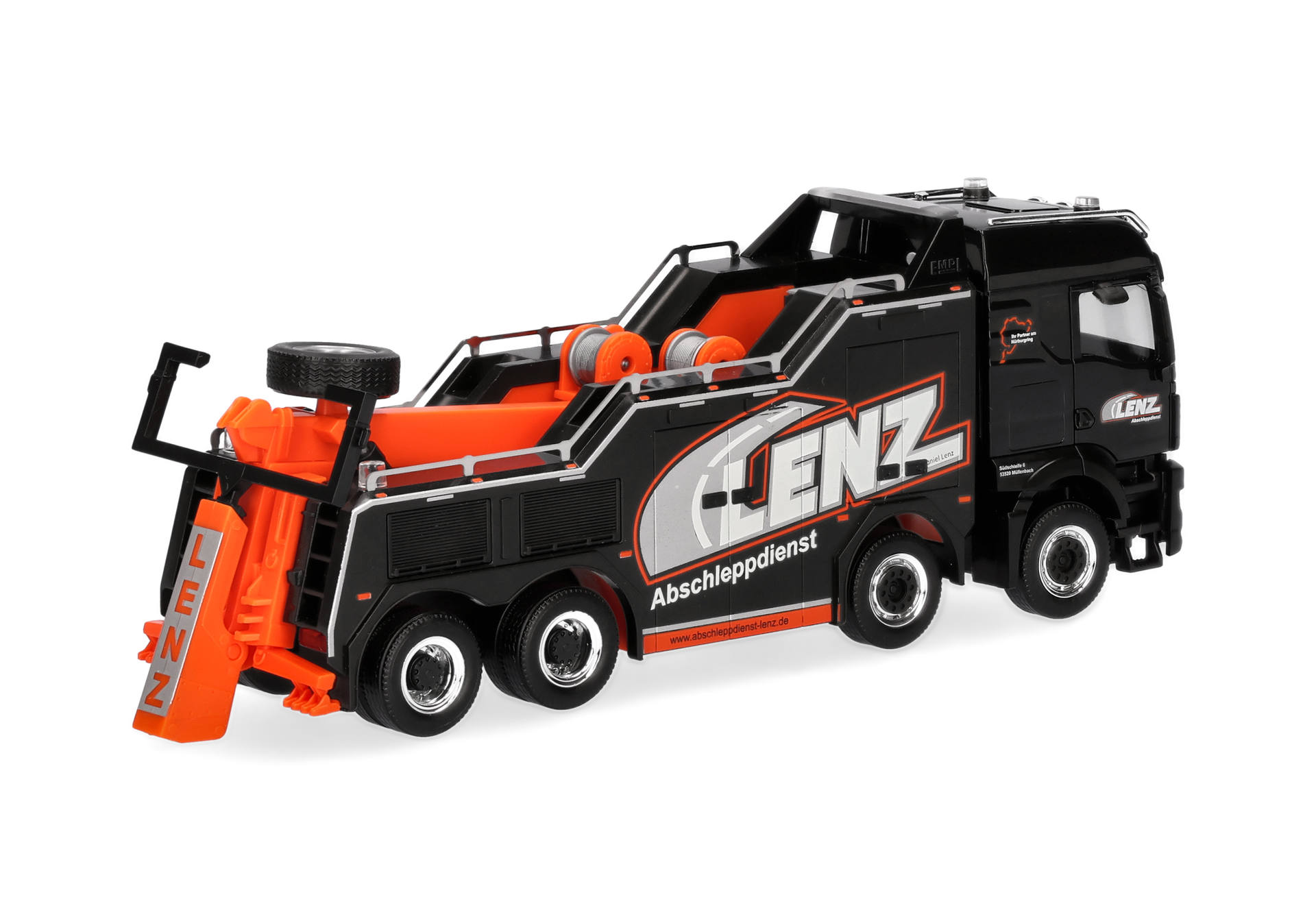 Herpa 320634 | MAN TGS TM Empl Bison Bergefahrzeug | Lenz | 1:87