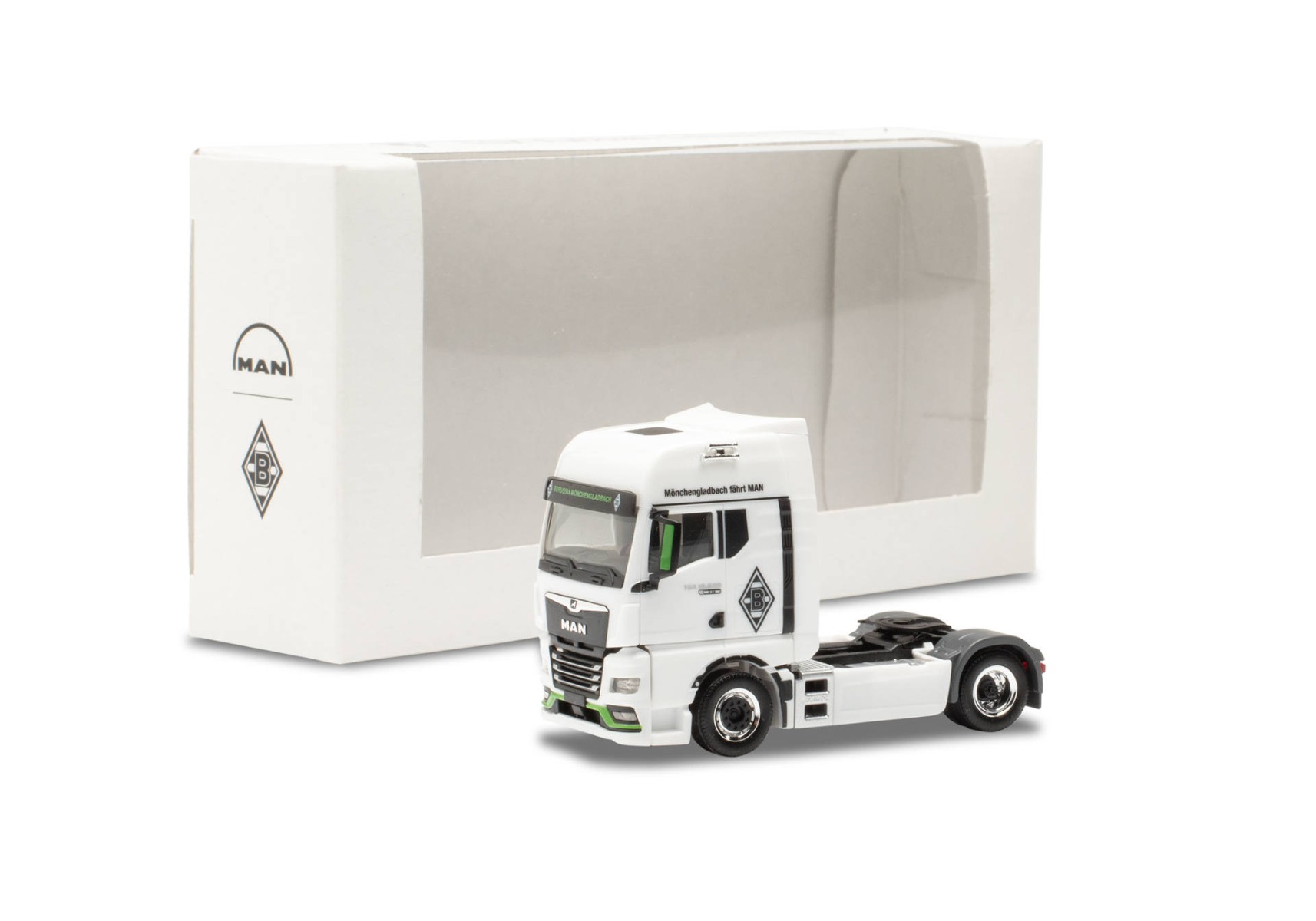 Herpa 944960 | MAN TGX GX Zugmaschine | Borussia Mönchengladbach | 1:87