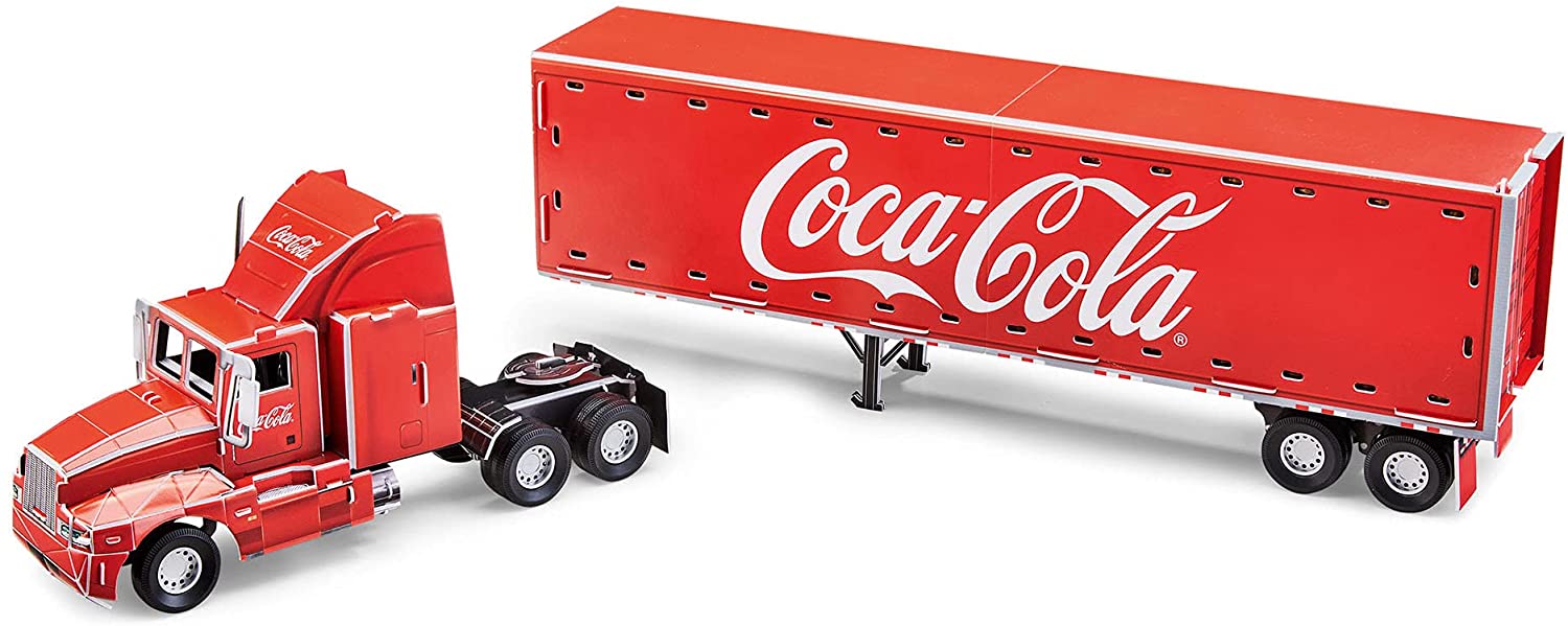 Revell 00152 - Coca-Cola Weihnachtstruck mit LED-Beleuchtung - 3D Puzzle