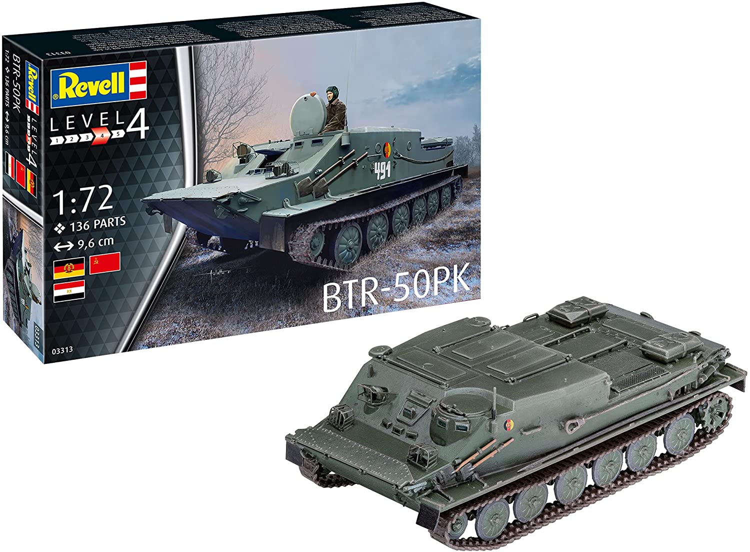 Revell 03313 - BTR-50PK. 1:72