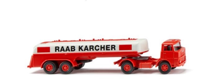 Wiking 080695 | Henschel | Tanksattelzug | Raab Karcher | 1:87
