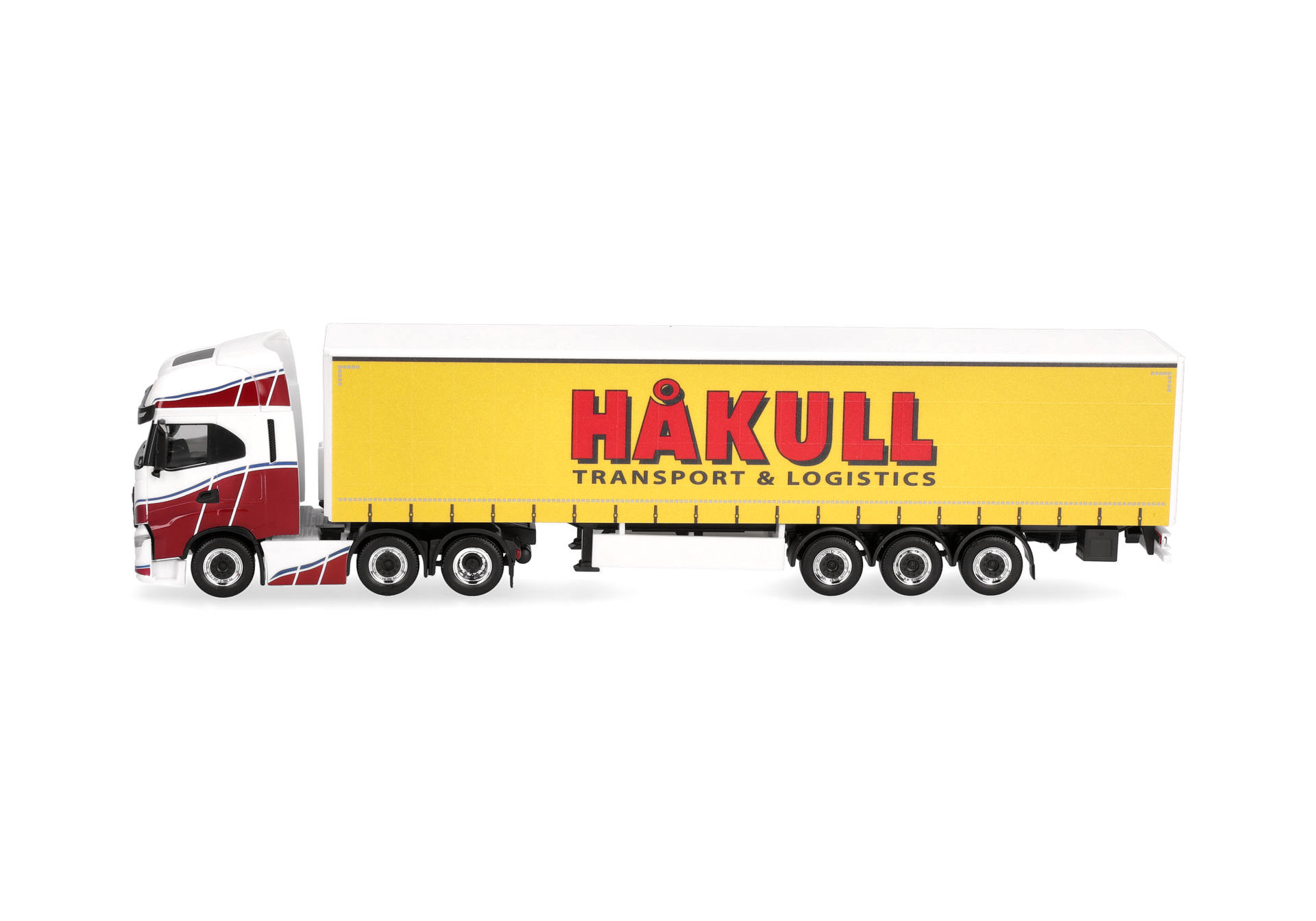 Herpa 320757 | Iveco S-Way | Gardinenplanen-Sattelzug | Hakull | 1:87
