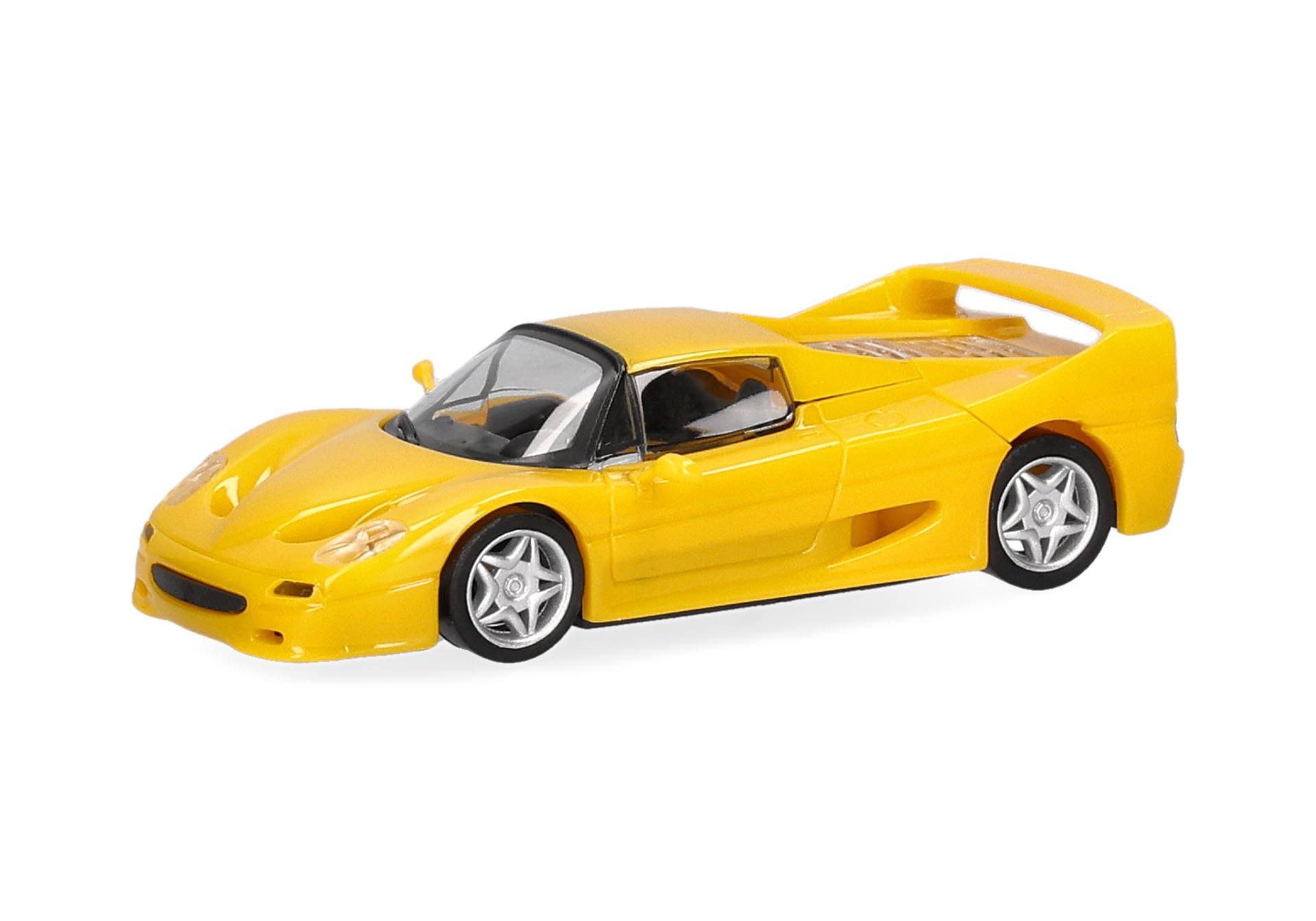 Herpa 025485-003 | Ferrari F50 (Motorabdeckung zum Öffnen) | gelb | 1:87