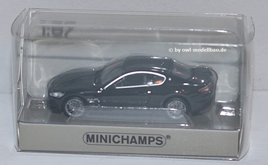 Minichamps 870123124 - Maserati Granturismo - 2018 - schwarz. 1:87