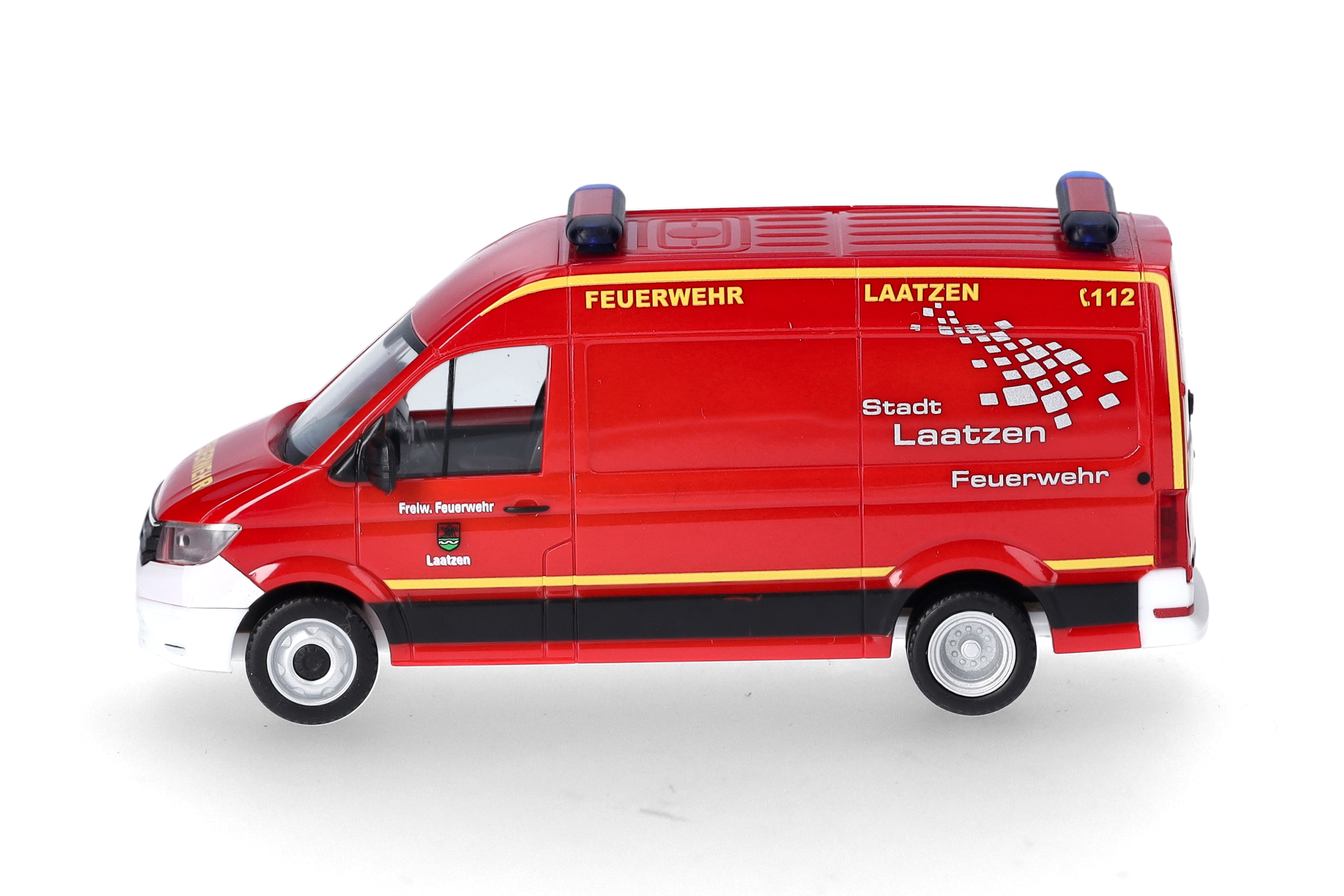 Herpa 098236 | Volkswagen (VW) Crafter Kasten Hochdach | FW Laatzen | 1:87