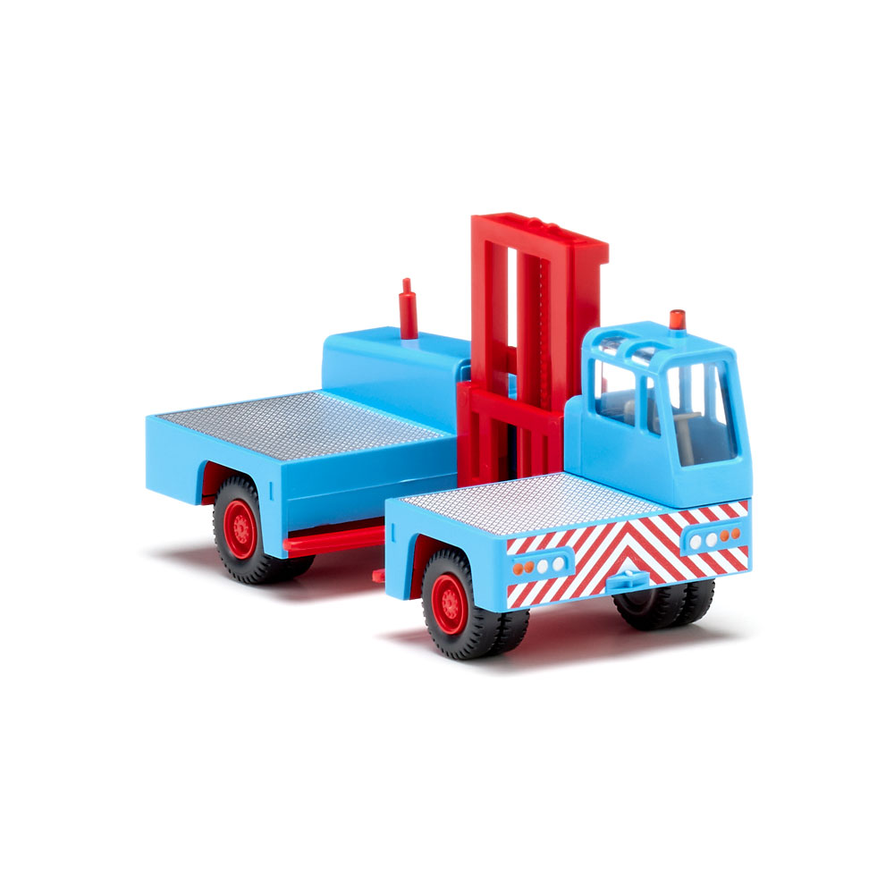 Wiking 066703 | Seitenstapler | hellblau/rot | 1:87