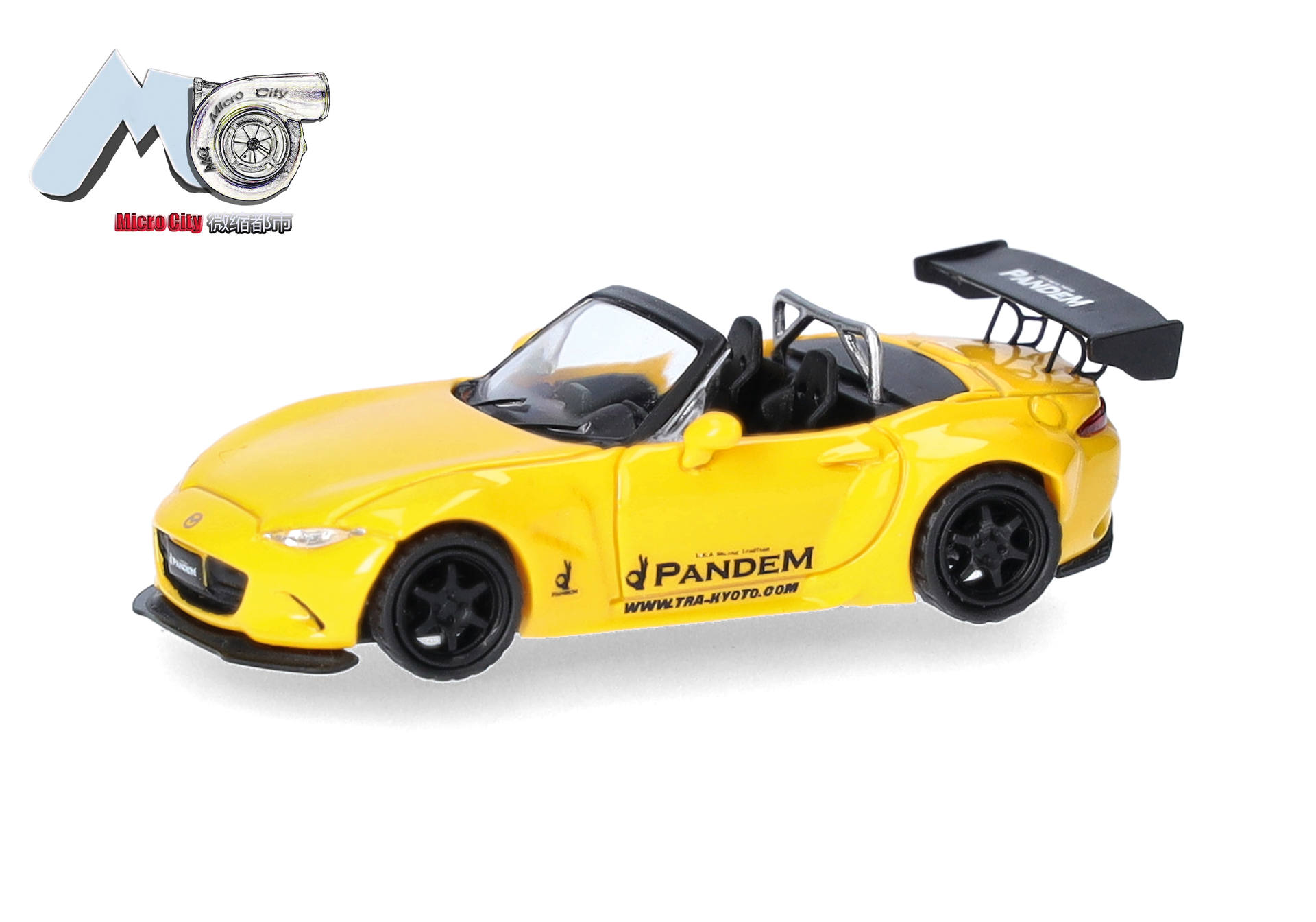 Herpa MicroCity 87MC000131 | Mazda MX-5 Rocket Bunny | gelb | 1:87