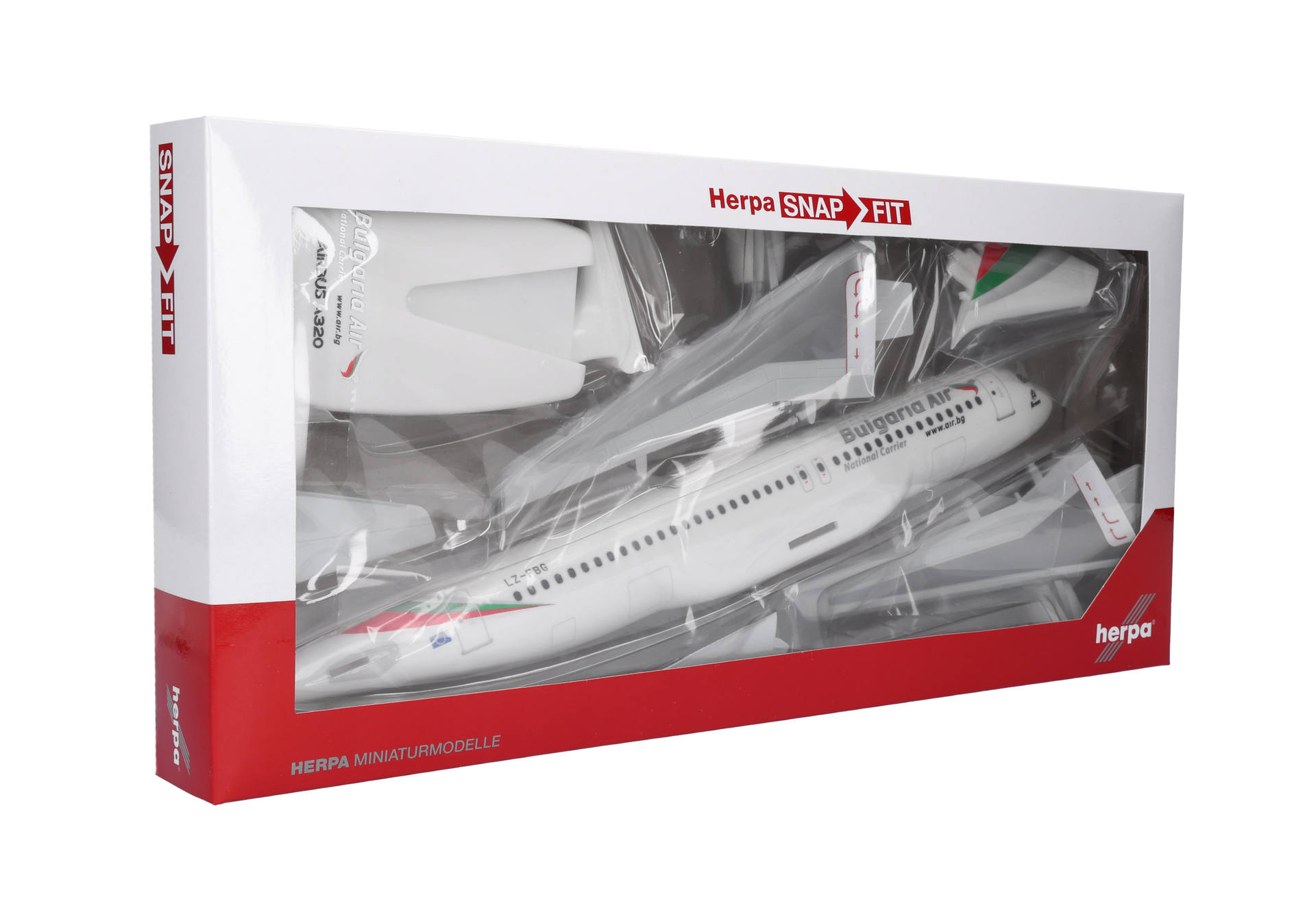 Herpa Wings SF 610759-001 | Bulgaria Air | Airbus A320 | LZ-FBG | 1:100