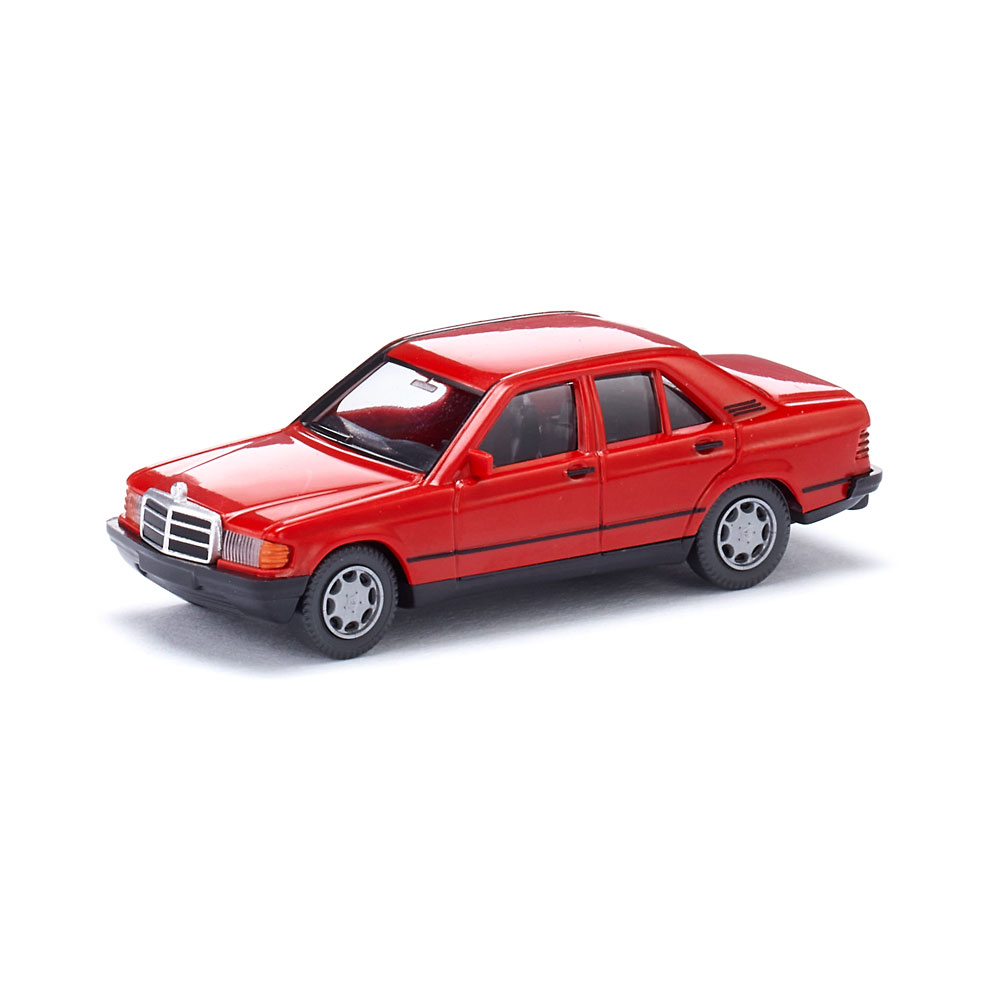 Wiking 014501 | Mercedes Benz 190 E | signalrot | 1:87
