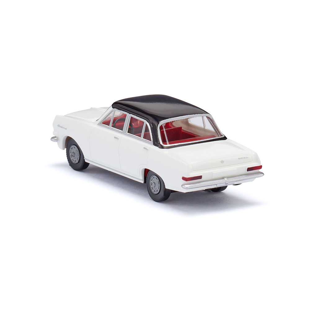 Wiking 084706 | Opel Rekord A | weiß mit schwarzem Dach | 1:87