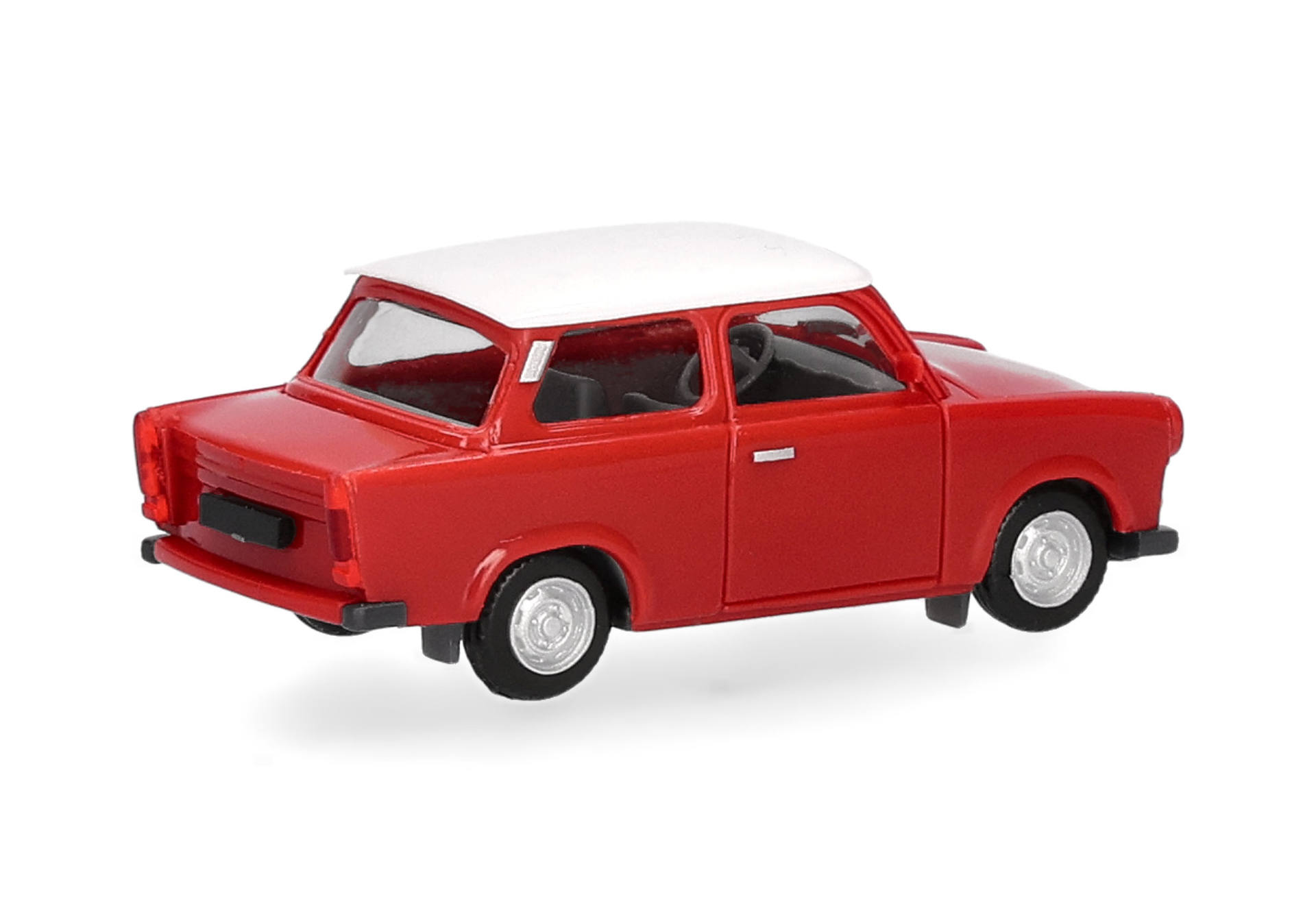 Herpa 020763-008 | Trabant 601 | rot, weißes Dach | 1:87