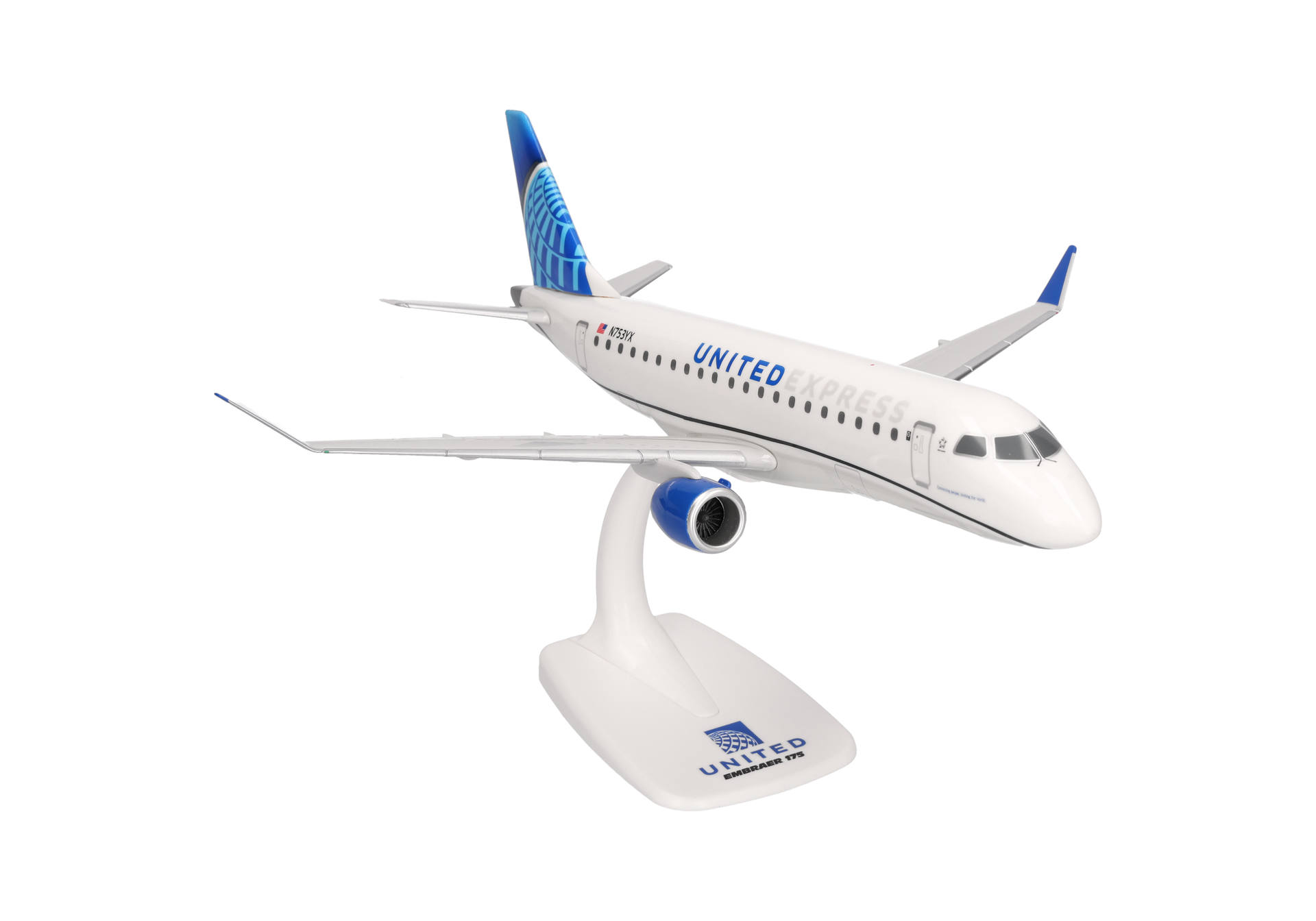 Herpa Wings SF 614856 | United Express | Embraer E175 | N753YX | 1:100