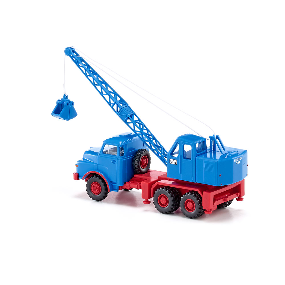 Wiking 066206 | MAN/Fuchs | Kranwagen | himmelblau | 1:87