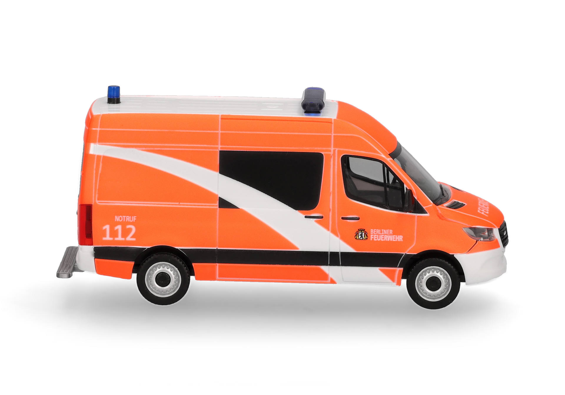 Herpa 099240 | MB Sprinter 18 Kasten Hochdach NKTW | Berliner Feuerwehr | 1:87