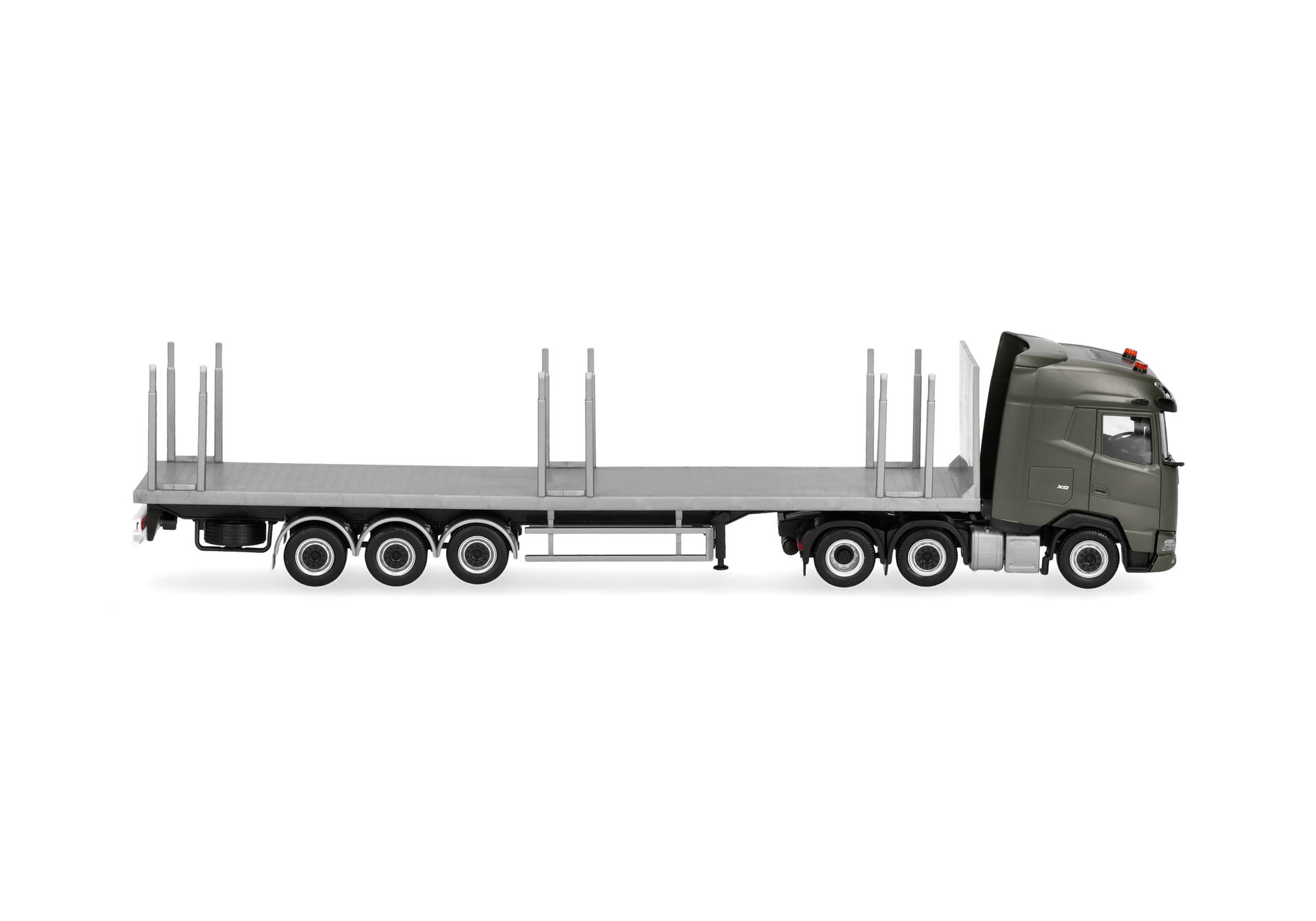 Herpa 747301 | DAF XG Flachbett-Sattelzug  |Niederländische Königliche Armee | 1:87