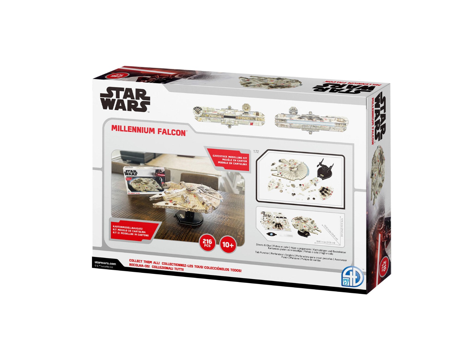 Revell 4D Puzzle 00323| Star Wars - Millennium Falcon| 1:72