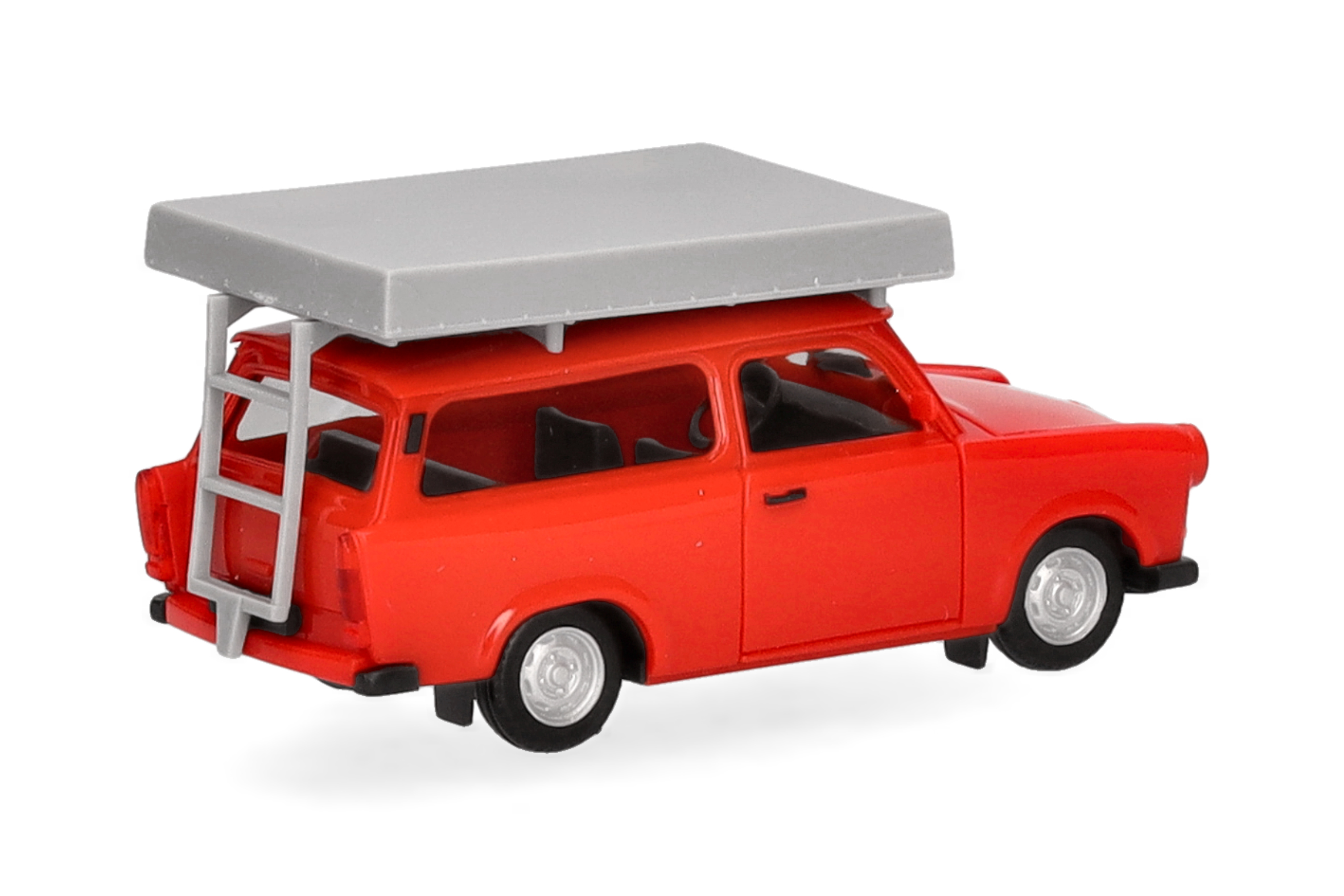 Herpa 024181-004 |  Trabant 601 Universal | knallrot mit Dachzelt | 1:87