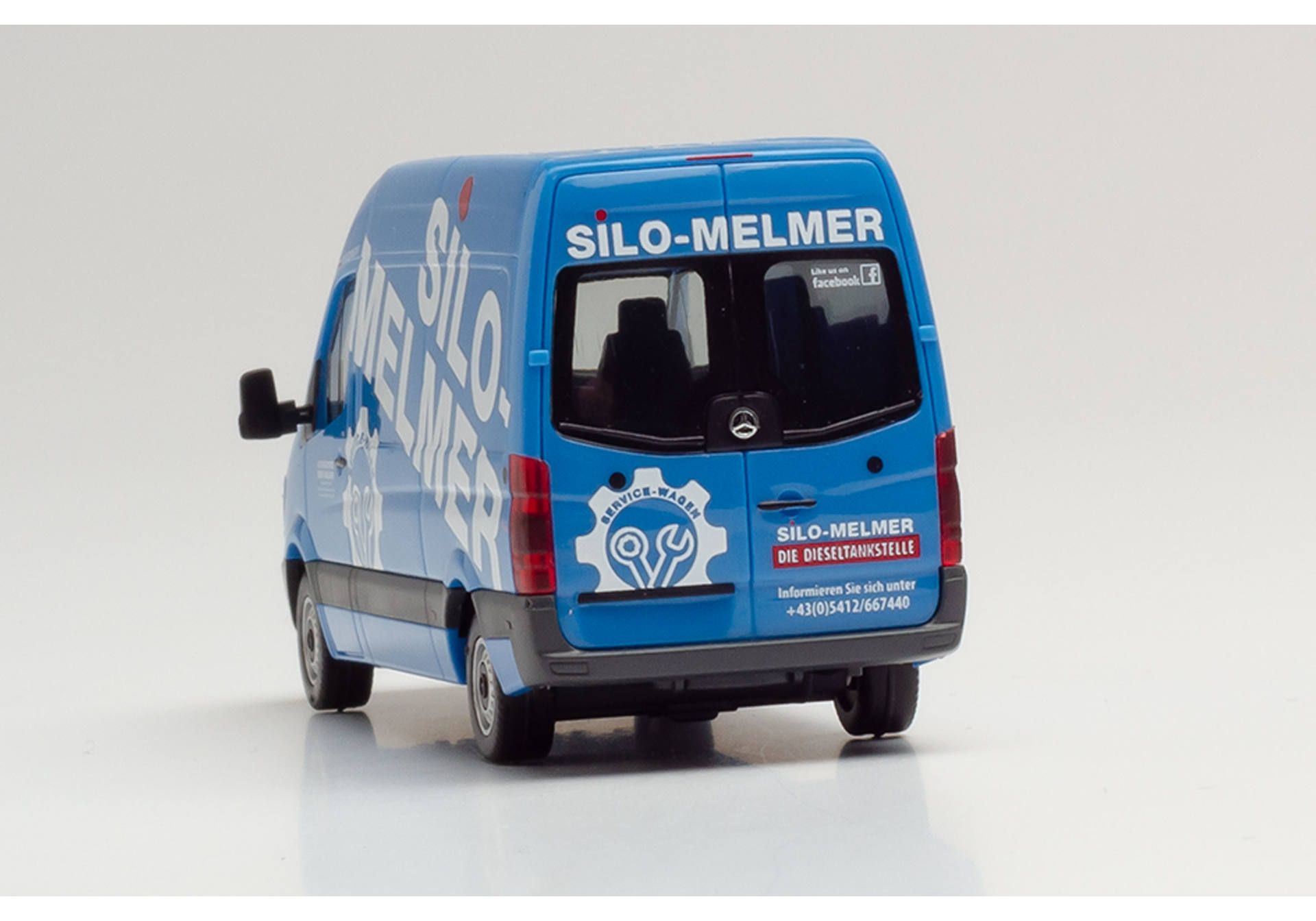 Herpa 095419 | Mercedes-Benz Sprinter ´13 | Silo Melmer | 1:87