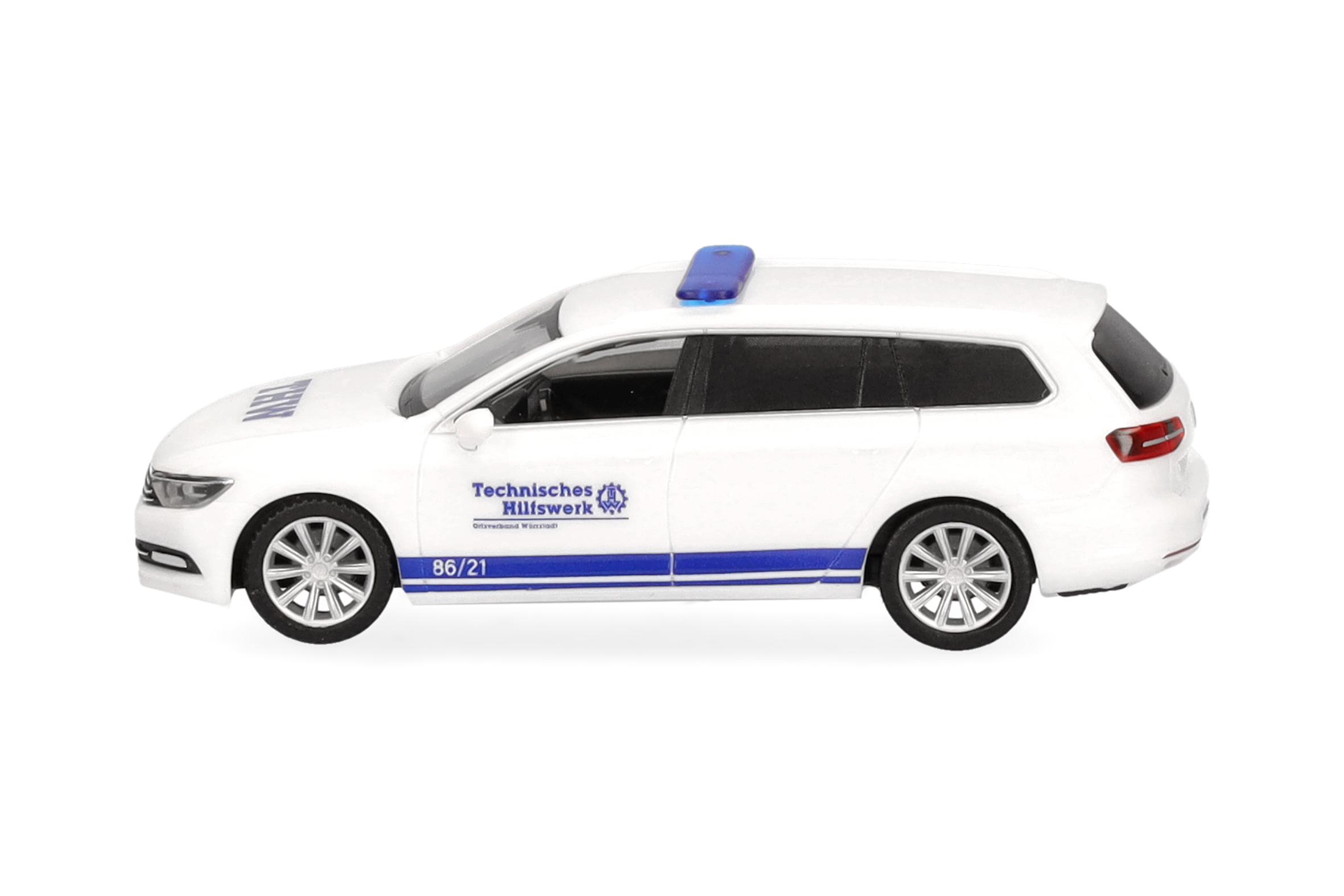Herpa 098595 | Volkswagen (VW) Passat Variant | THW Wörrstadt | 1:87