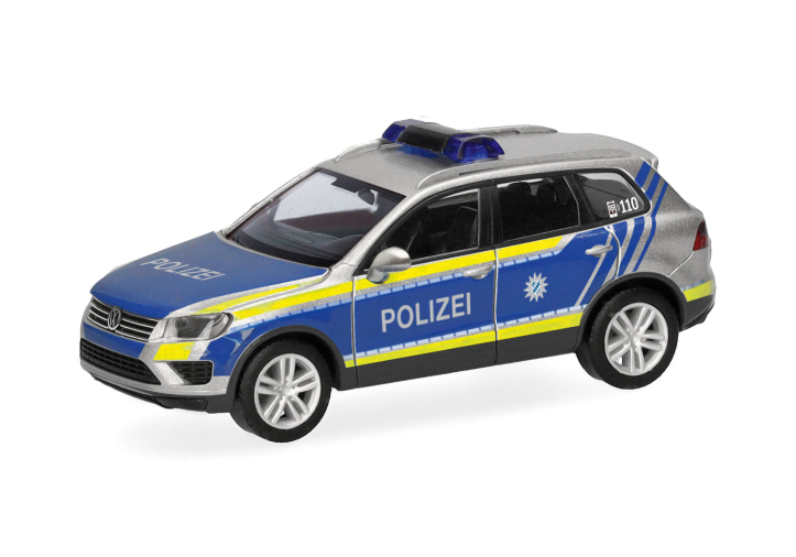 Herpa 099806 | Volkswagen (VW) Touareg | Polizei Rosenheim | 1:87