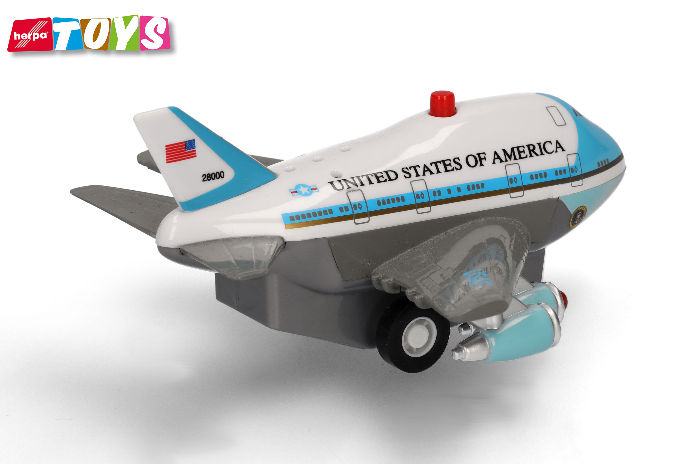 Herpa Toys | 86PB-686A | Air Force One Pullback Aviation Toy
