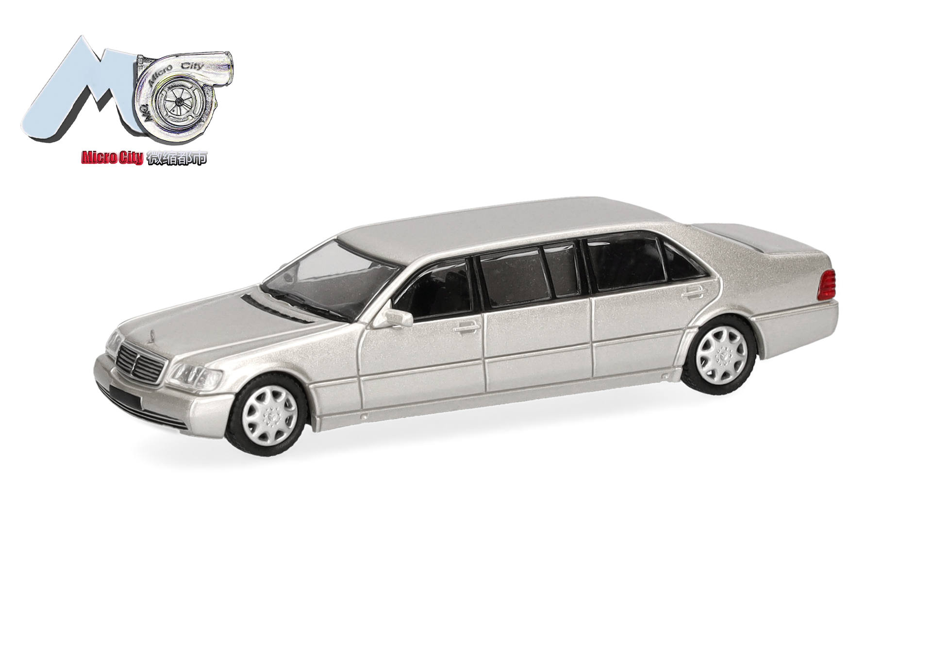 Herpa MicroCity 87MC000116 | Mercedes-Benz S600 Pullman | champagnergold | 1:87