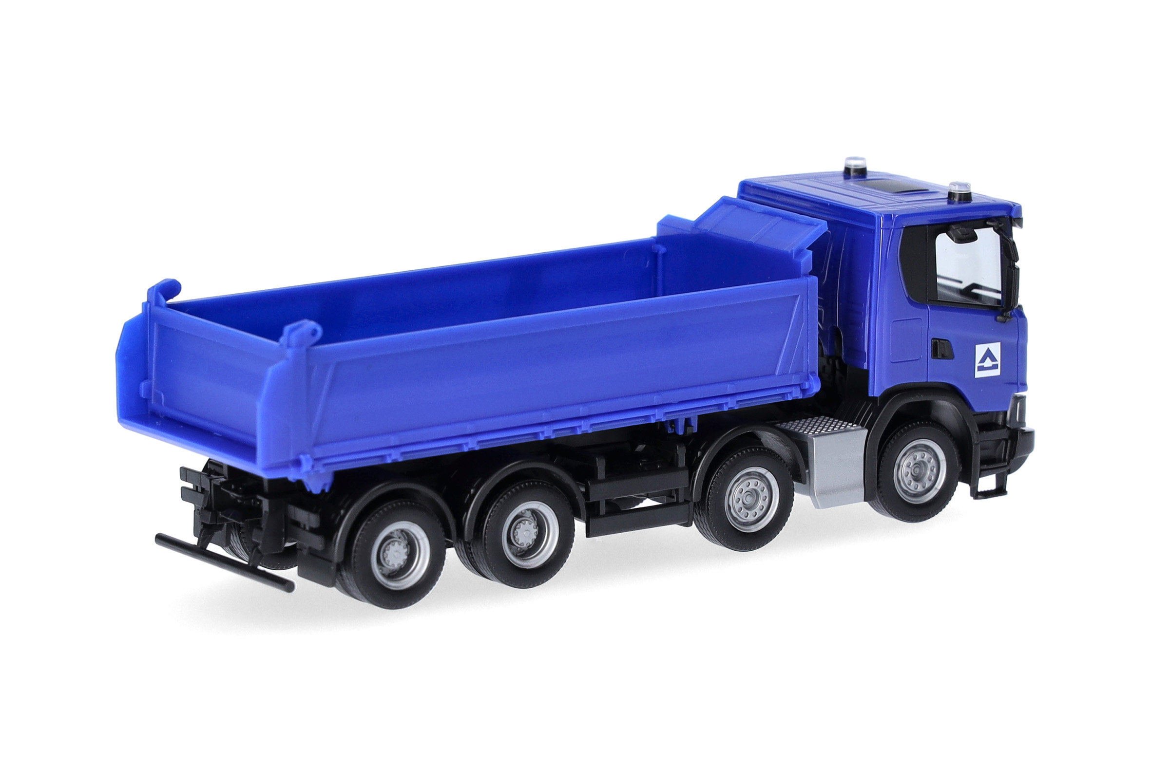 Herpa 960021 | Scania XT17 | Dreiseitenkipper 4achs | Hoch-Tief | 1:87