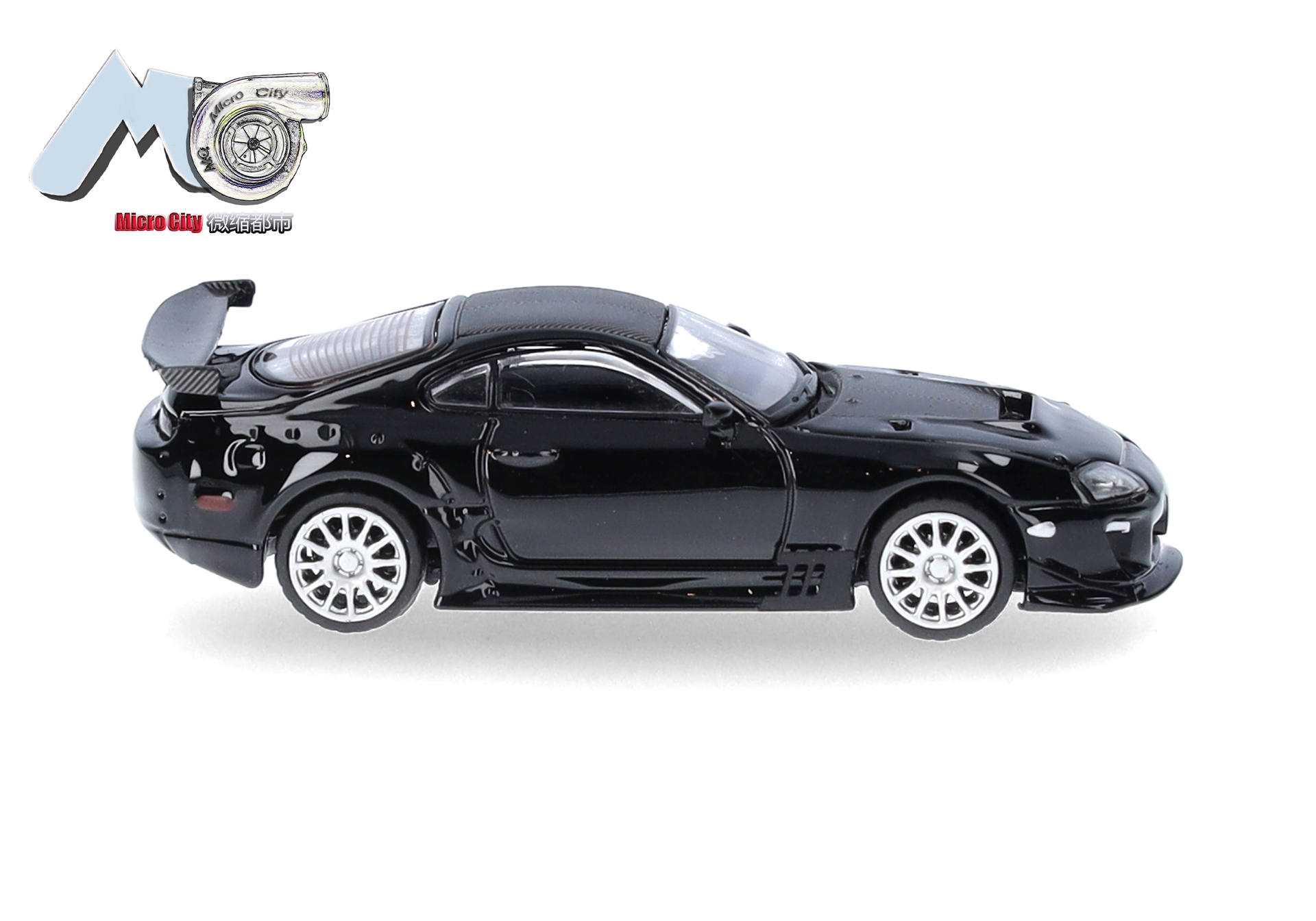 MicroCity 87MC000030 | Toyota Supra | schwarz (1993-2002) | 1:87