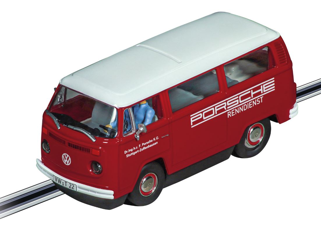 31096 Carrera Dig.132 | VW Bus T2b | Porsche Renndienst | 1:32
