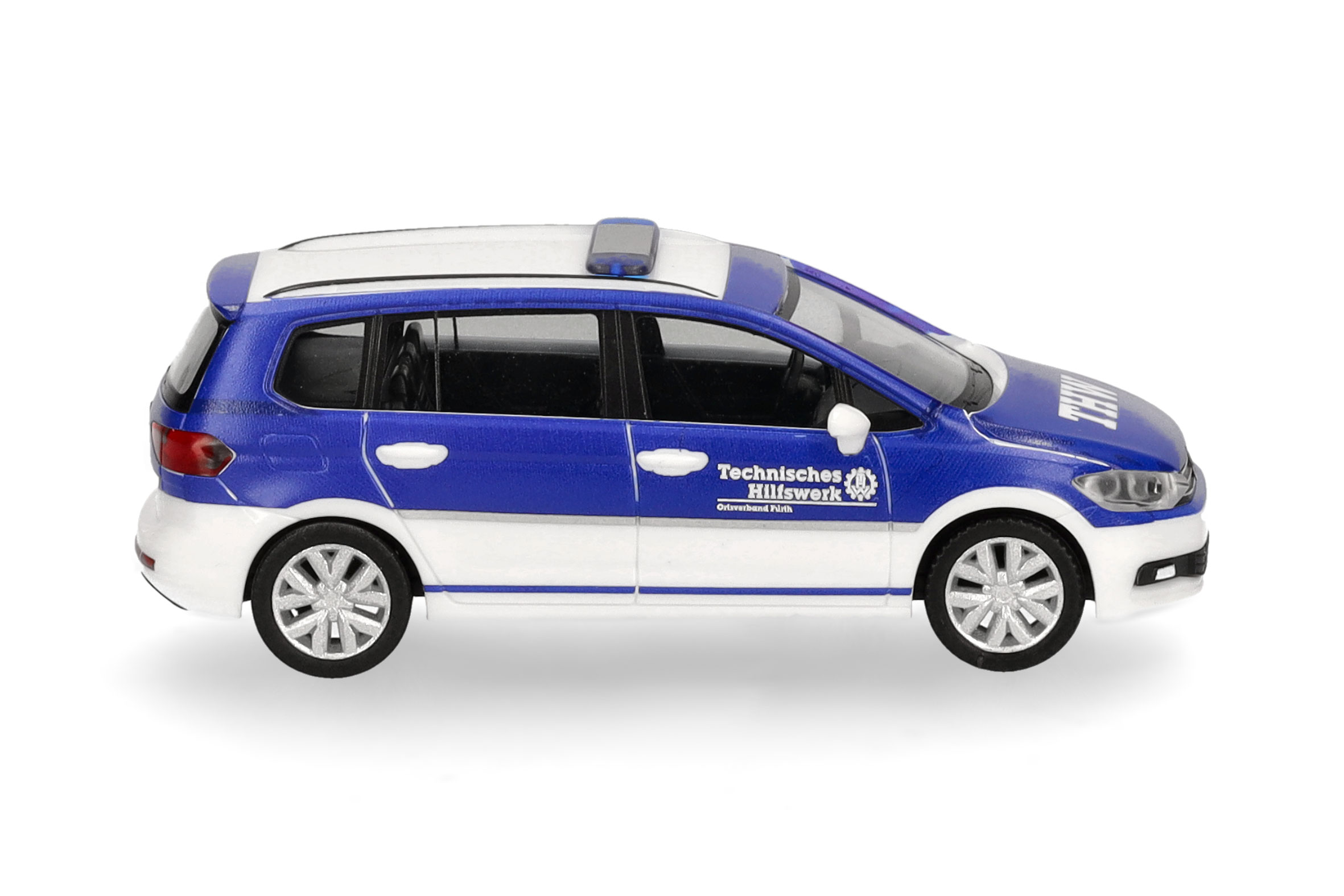 Herpa 098373 | Volkswagen (VW) Touran | THW Fürth | 1:87