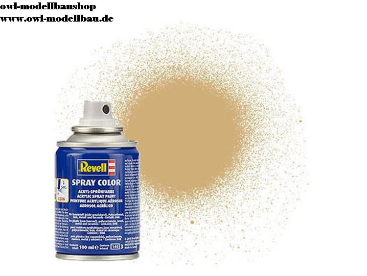 Revell Spray Color, 100 ml - 32 verschiedene Sprayfarben-34194, metallic, gold