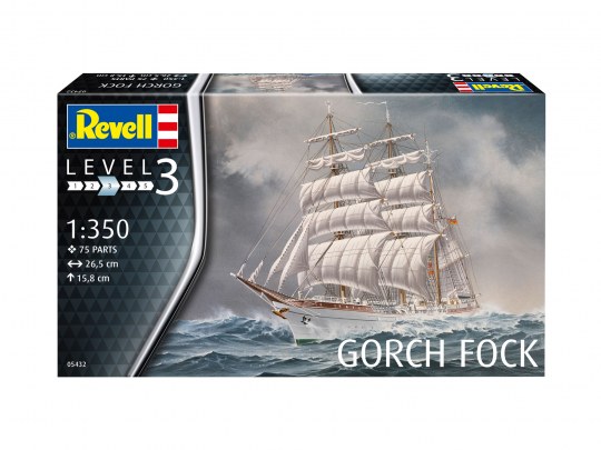 Revell 05432 - Gorch Fock. 1:350