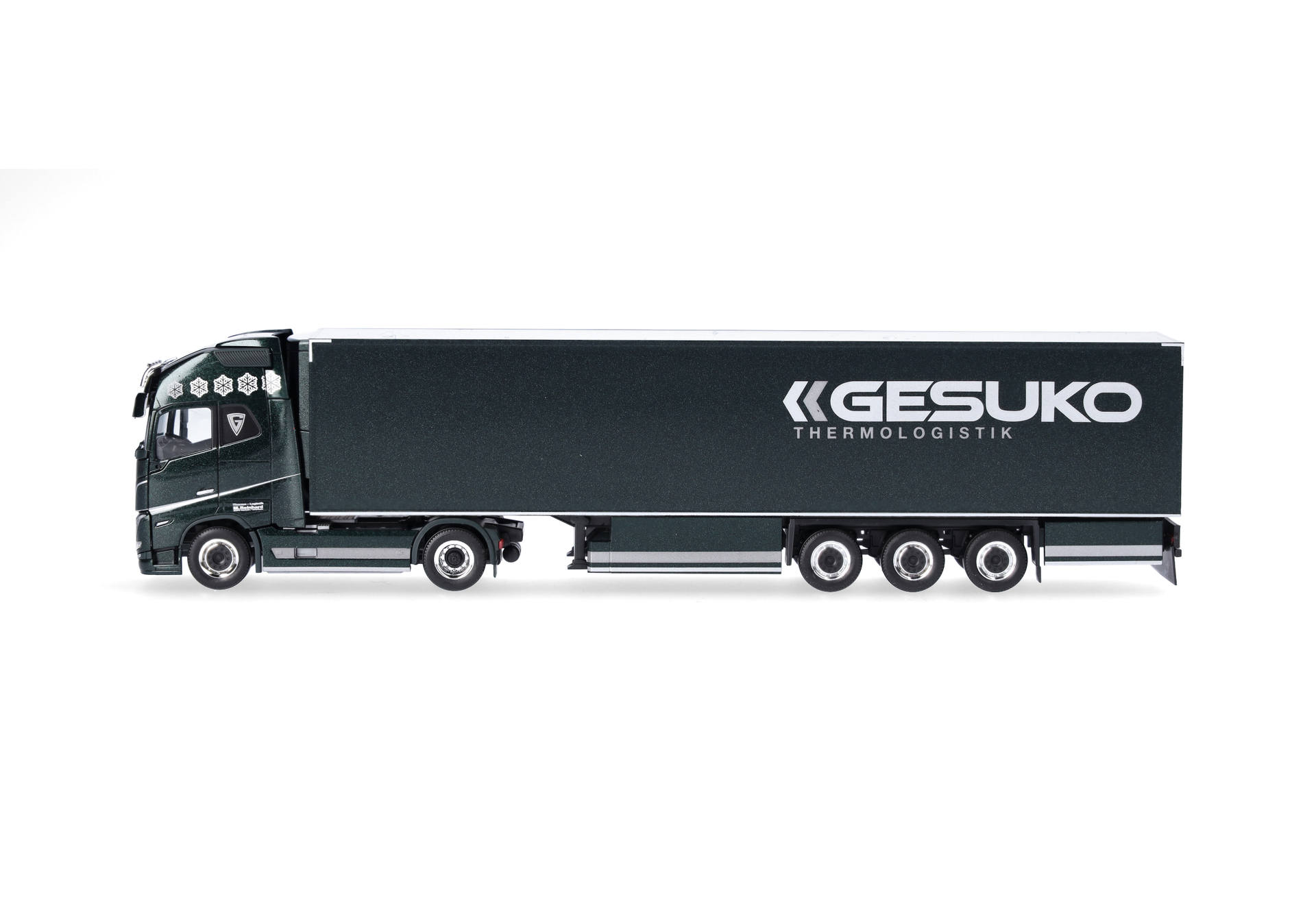 Herpa 318280 | Volvo FH 16 GL XL 2020 Kühlkoffer-Sattelzug | GESUKO | 1:87