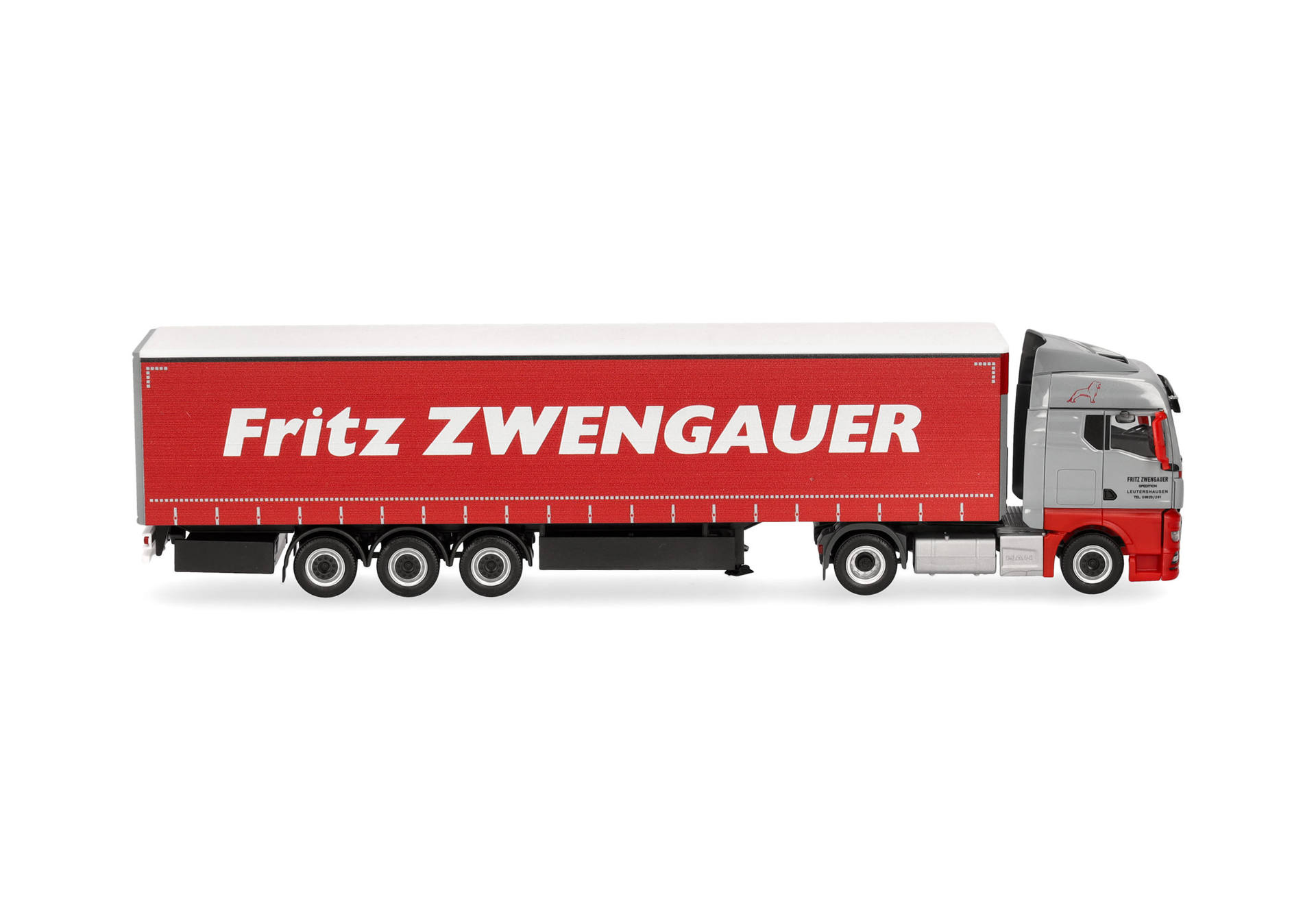 Herpa 319911 | MAN TGX GM Gardinenplanen-Sattelzug | Zwengauer | 1:87