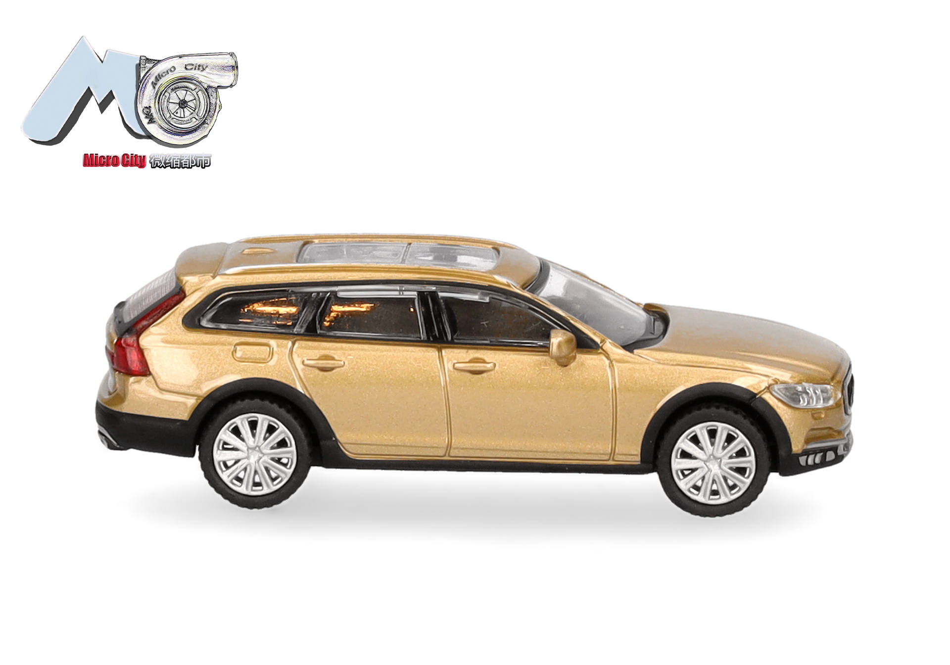 Herpa MicroCity 87MC000021 | Volvo V90 | gold  | 1:87